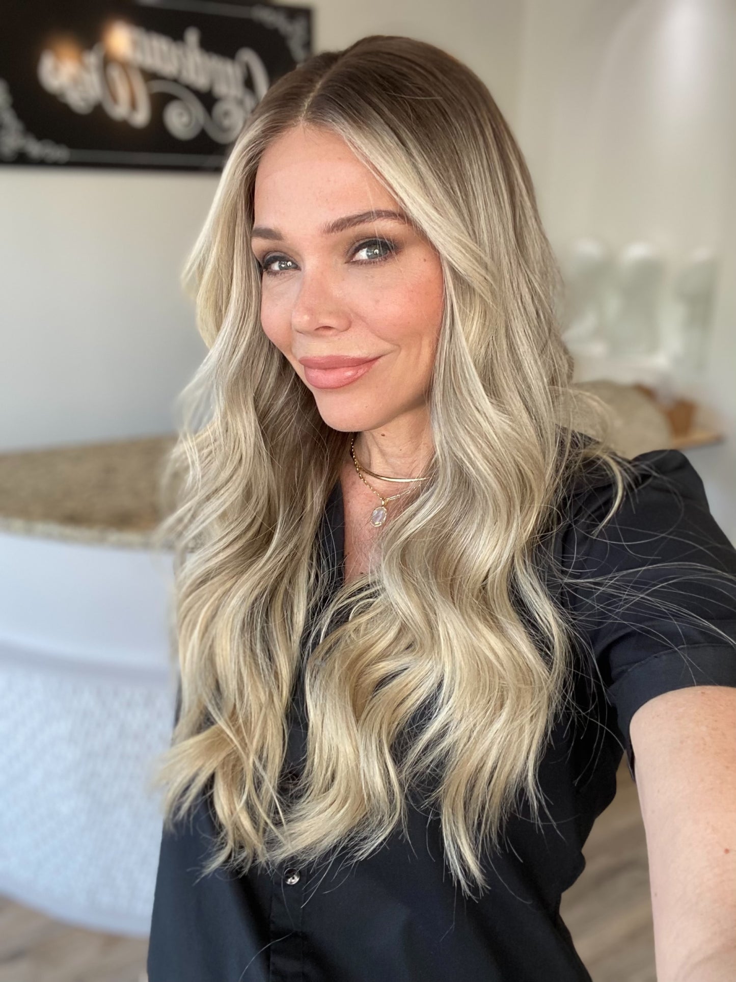 # G-8273 GARDEAUX DELUXE DOUBLE LACE TOP SILICONE LINED WIG (MEDIUM CAP)