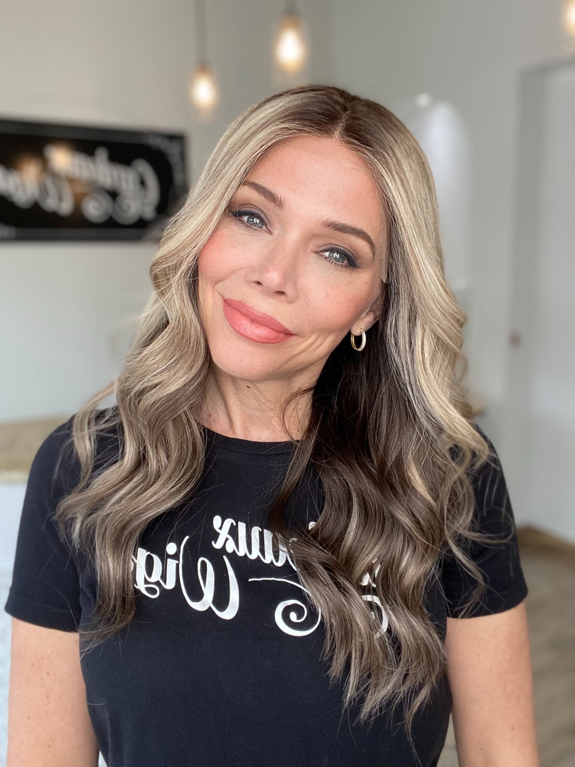 # G-8466 GARDEAUX DELUXE HAND TIED DOUBLE LACE TOP WIG (MEDIUM CAP)