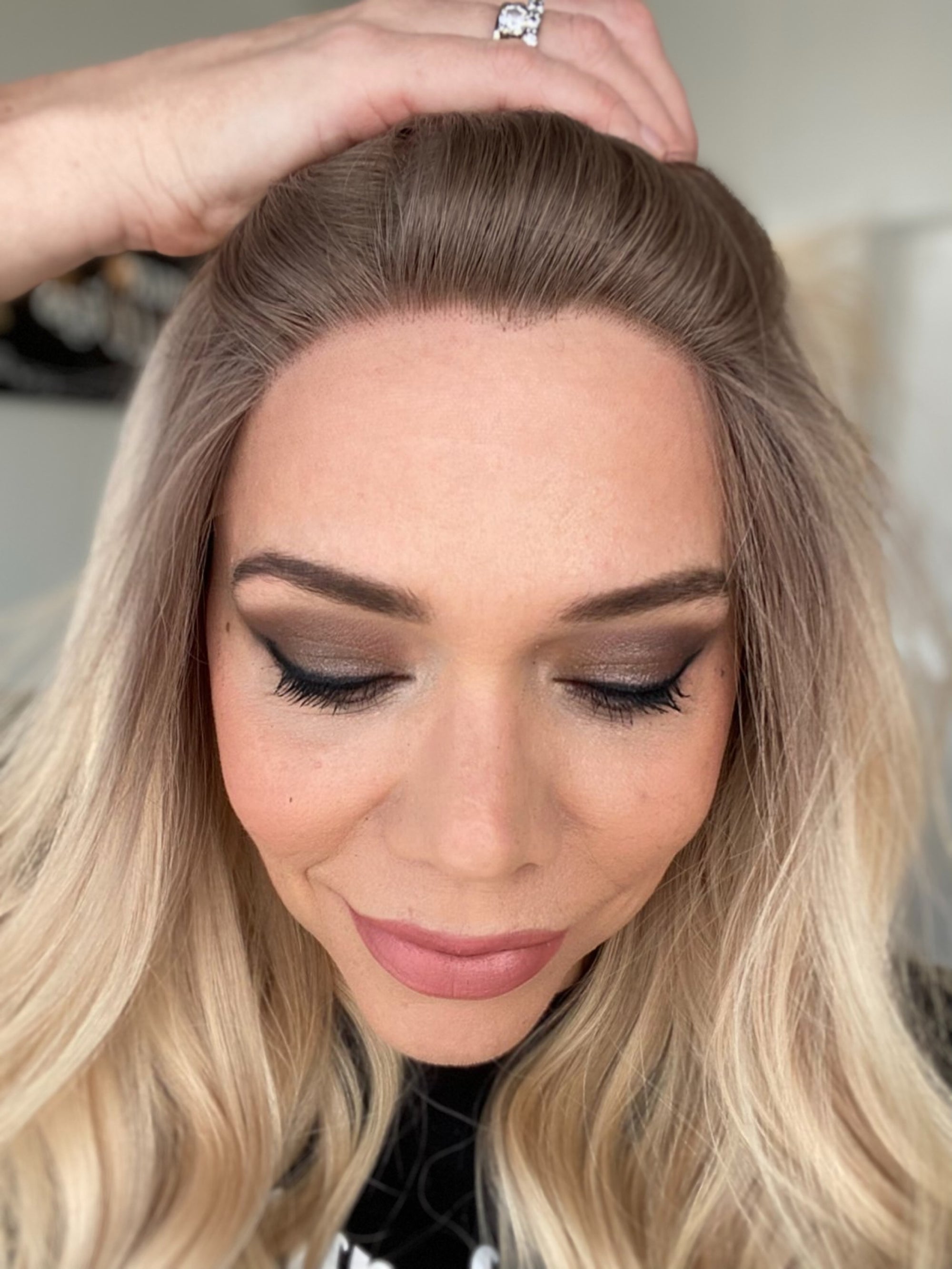 STOCK# BM613 GARDEAUX DELUXE HAND TIED CONTOUR CAP (MEDIUM CAP)