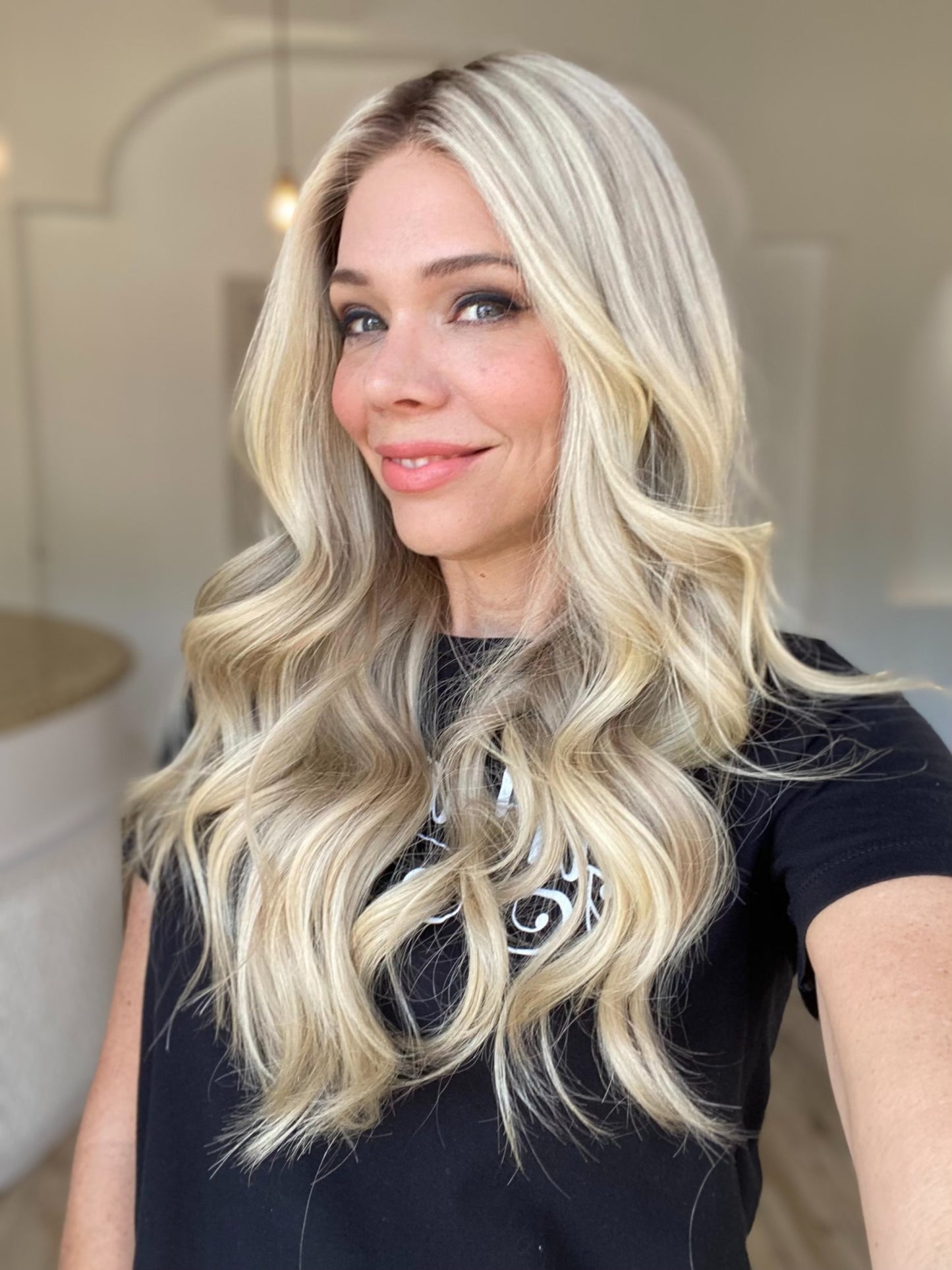 "KATIE" GARDEAUX DELUXE LACE TOP SILICONE LINED WIG