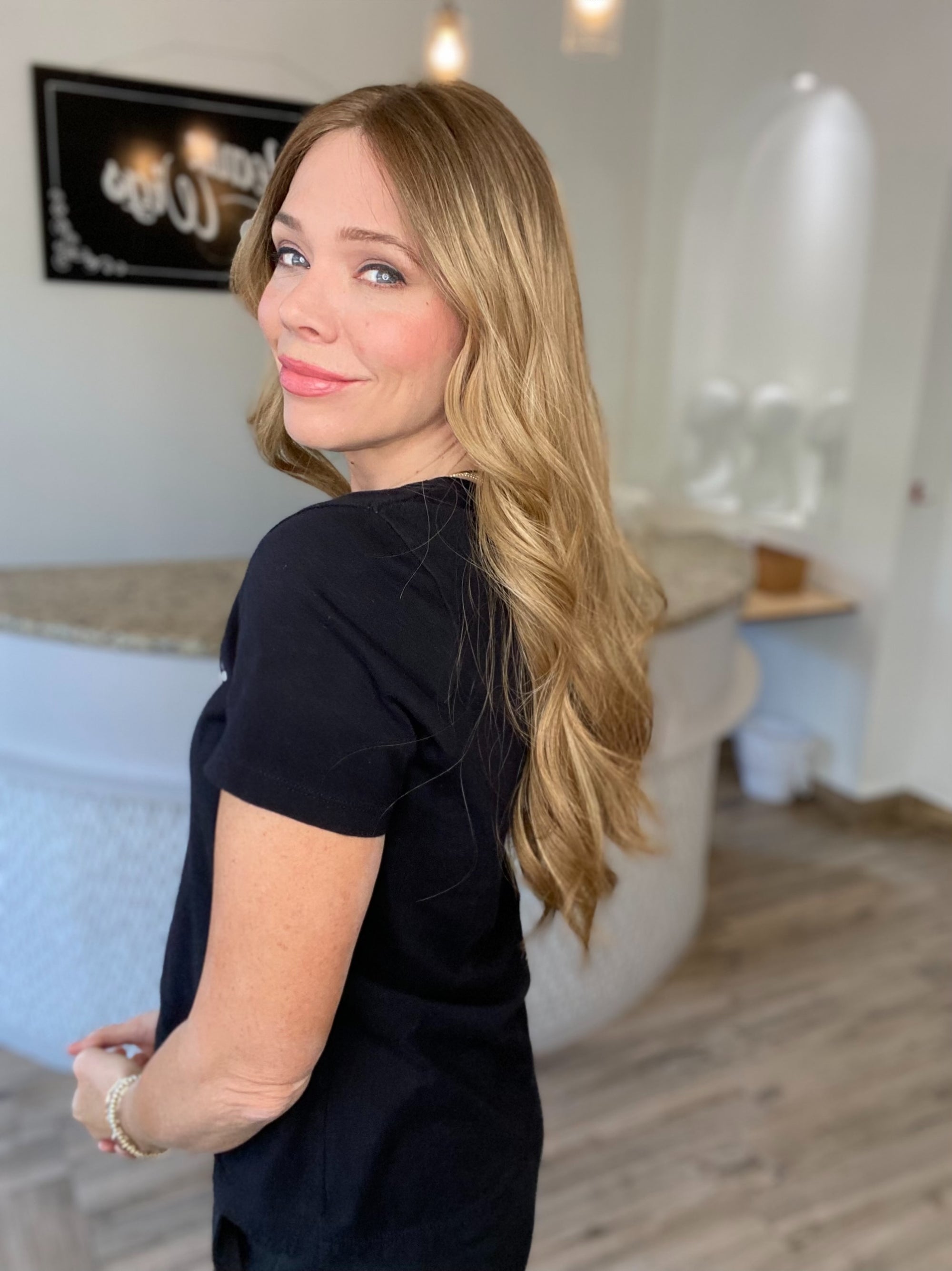 STOCK # BL-640.16 GARDEAUX DELUXE DOUBLE LACE TOP WIG (MEDIUM CAP)