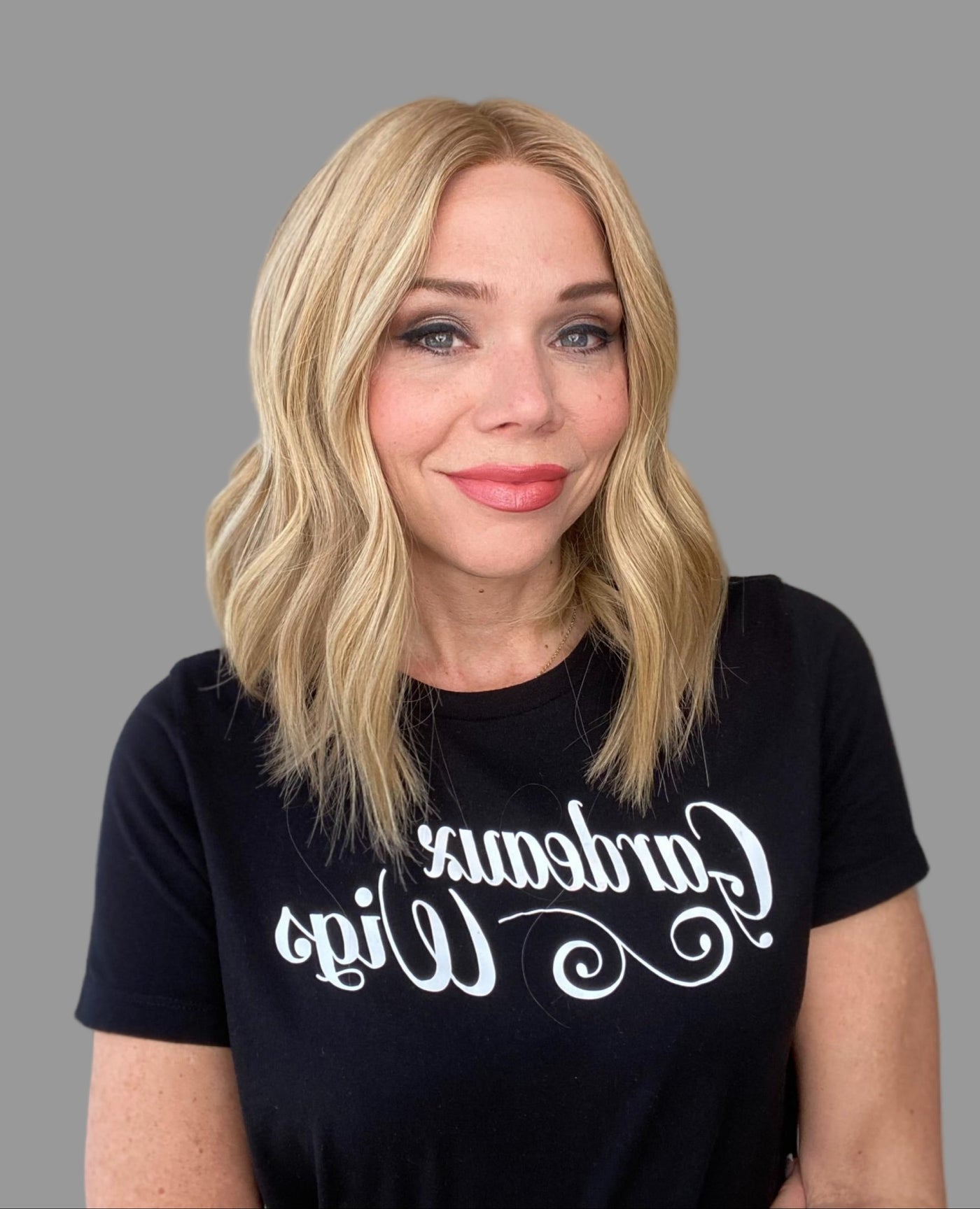 STOCK # JS302.6 GARDEAUX DELUXE HAND TIED, SILICONE LINED WIG