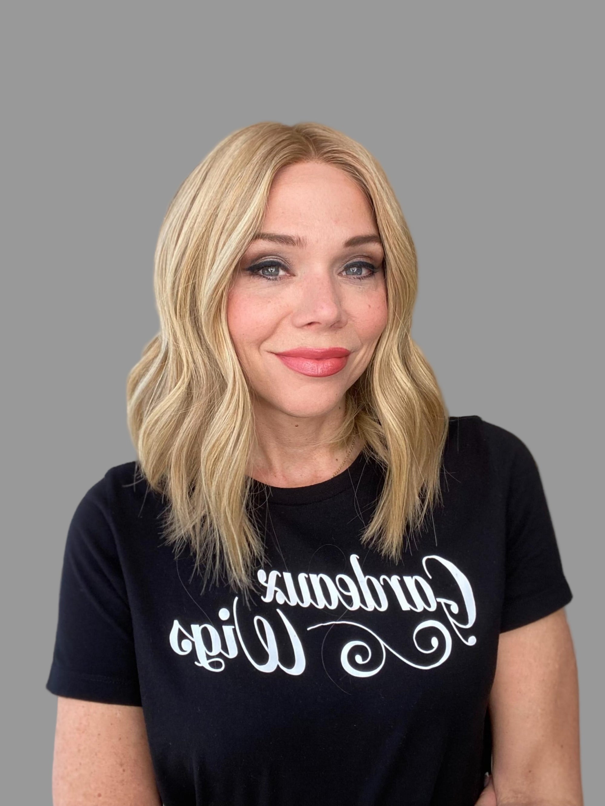 STOCK # JS302.6 GARDEAUX DELUXE HAND TIED, SILICONE LINED WIG