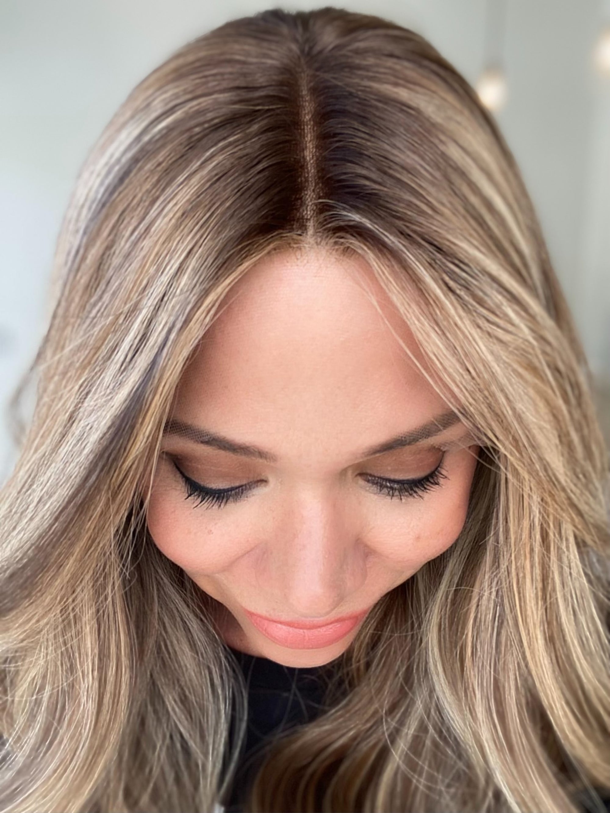 STOCK # BL632.16 GARDEAUX DELUXE DOUBLE LACE TOP WIG (MEDIUM CAP)