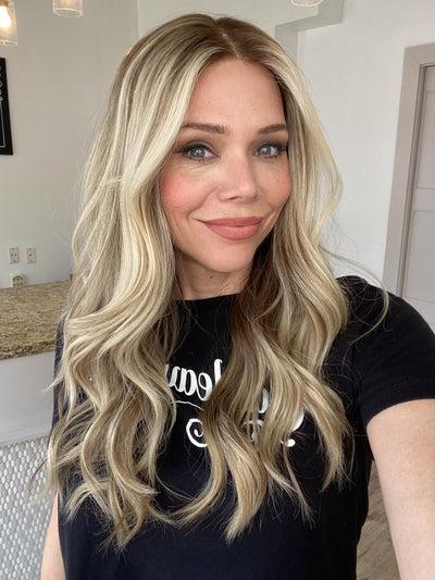 # G-8656 GARDEAUX DELUXE HAND TIED MONO TOP W/ LACE FRONT WIG  (SMALL CAP)