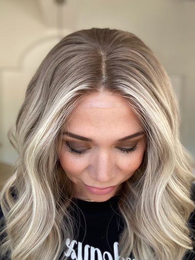 # 8259 GARDEAUX DELUXE HAND TIED DOUBLE LACE TOP WIG (MEDIUM CAP)