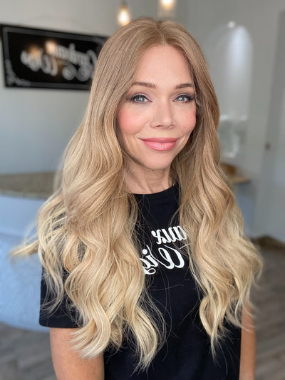 STOCK # BL-645.16 GARDEAUX DELUXE DOUBLE LACE TOP WIG (MEDIUM CAP)