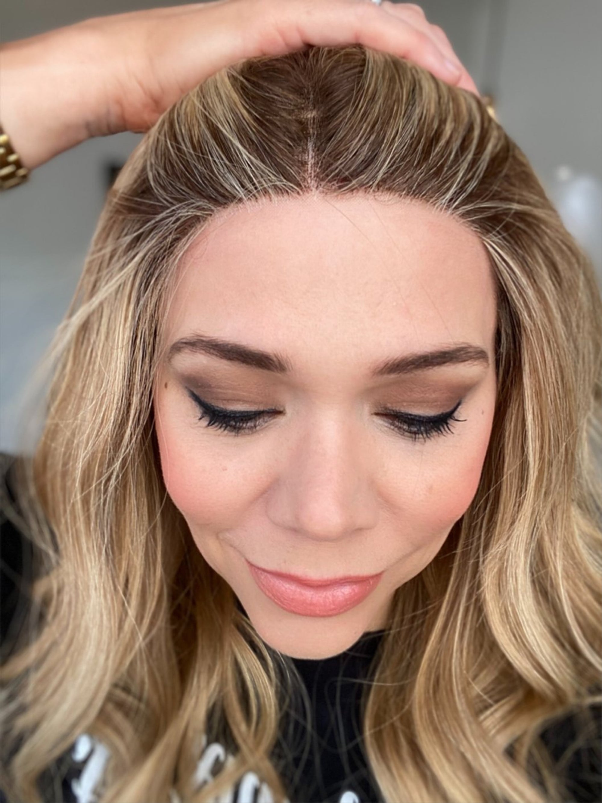 STOCK #JL9-322  GARDEAUX DELUXE HAND TIED DOUBLE MONO TOP WIG