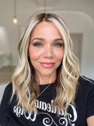 "SARAH" GARDEAUX DELUXE MONO TOP WIG (SMALL CAP)