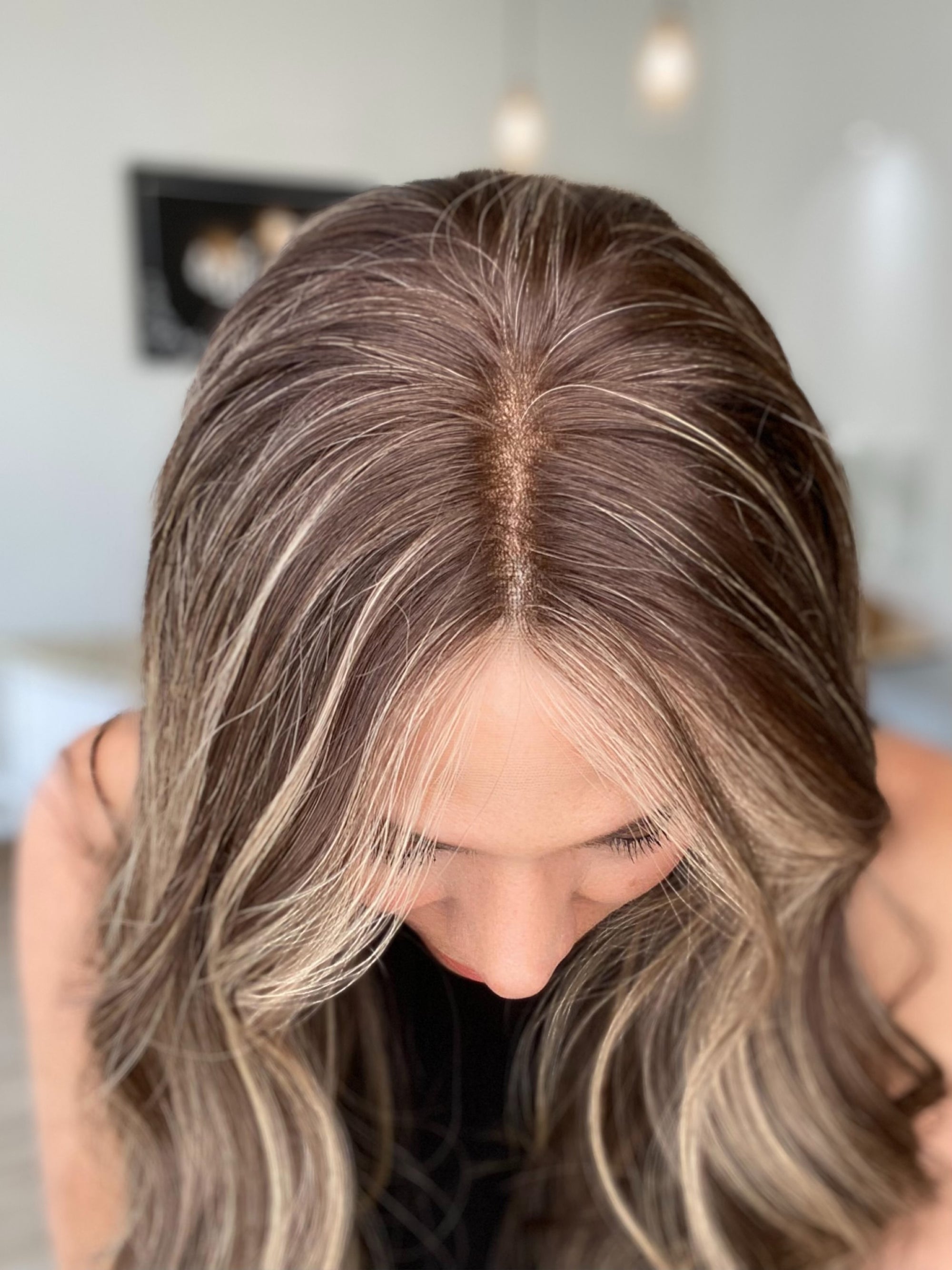 STOCK # BL610.16 GARDEAUX DELUXE DOUBLE LACE TOP WIG (MEDIUM CAP)