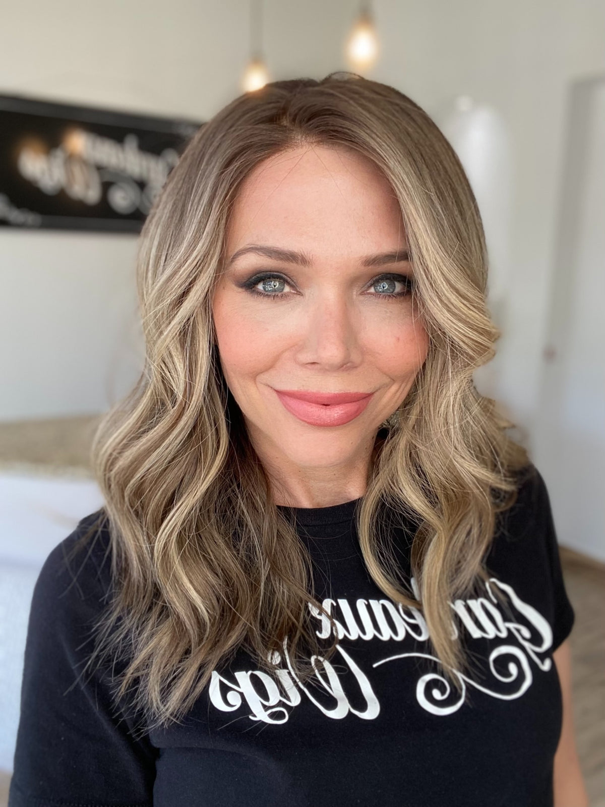 HUMAN HAIR HAND TIED MONO TOP WIG (MEDIUM CAP)# G-8238 GARDEAUX DELUXE