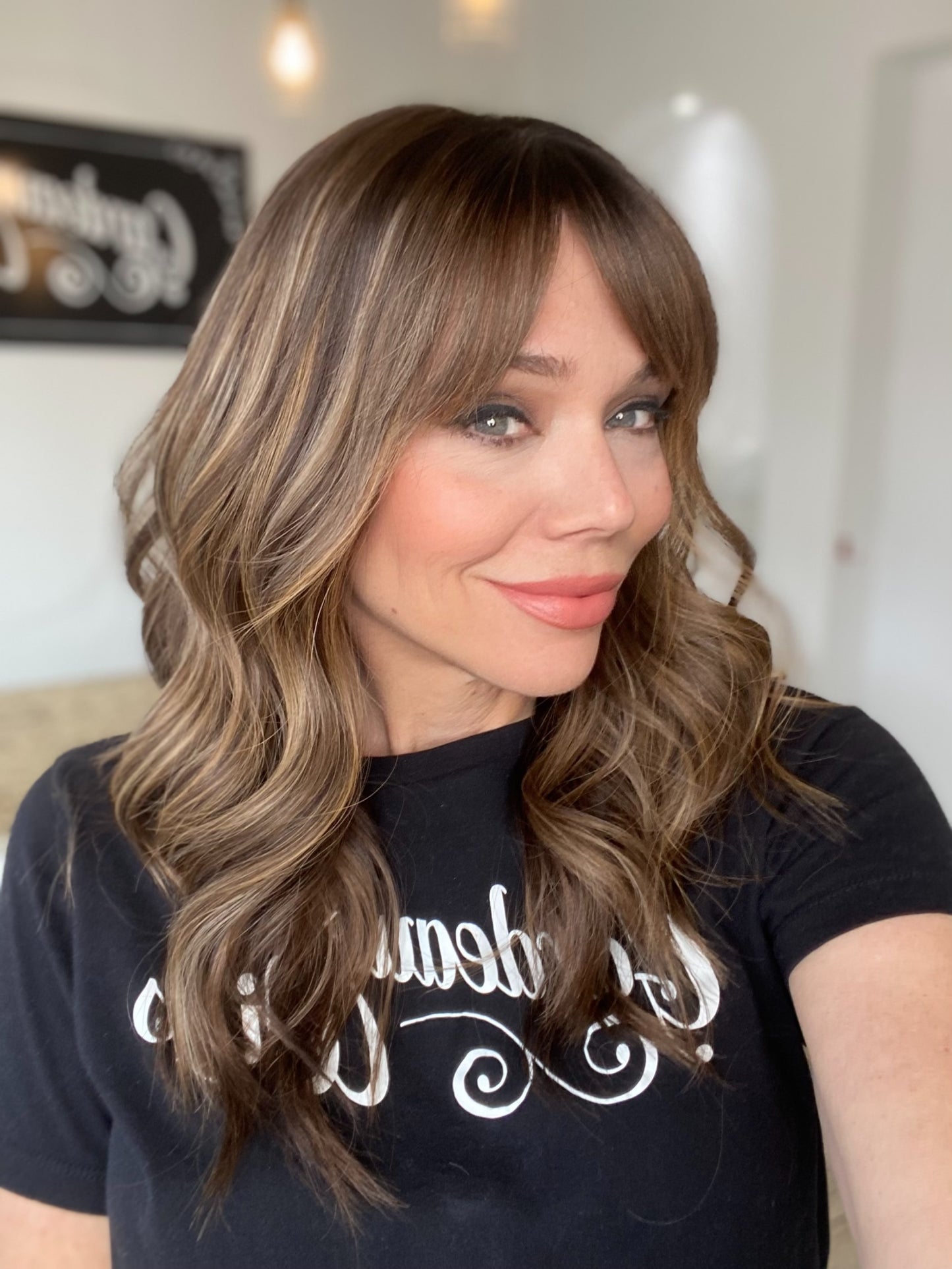 STOCK# J-8190 GARDEAUX DELUXE HAND TIED MONO TOP WIG, NO LACE FRONT (SMALL CAP)