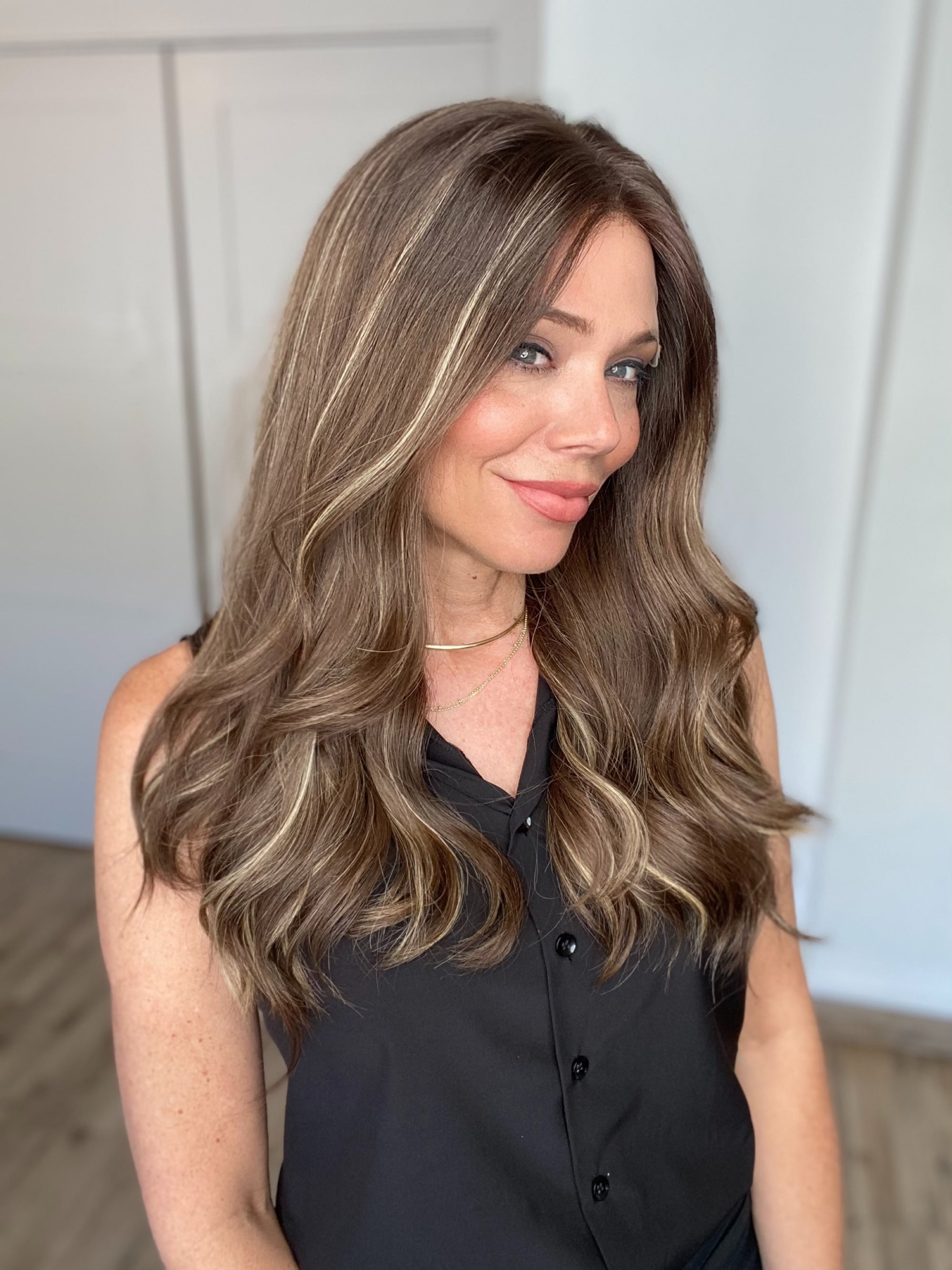 STOCK # BL-638.15 GARDEAUX DELUXE DOUBLE LACE TOP WIG (MEDIUM CAP)