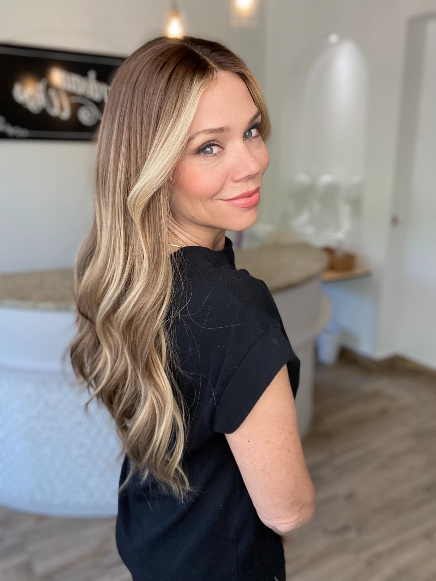 #G-8294 GARDEAUX DELUXE HAND TIED DOUBLE LACE TOP WIG (MEDIUM CAP)