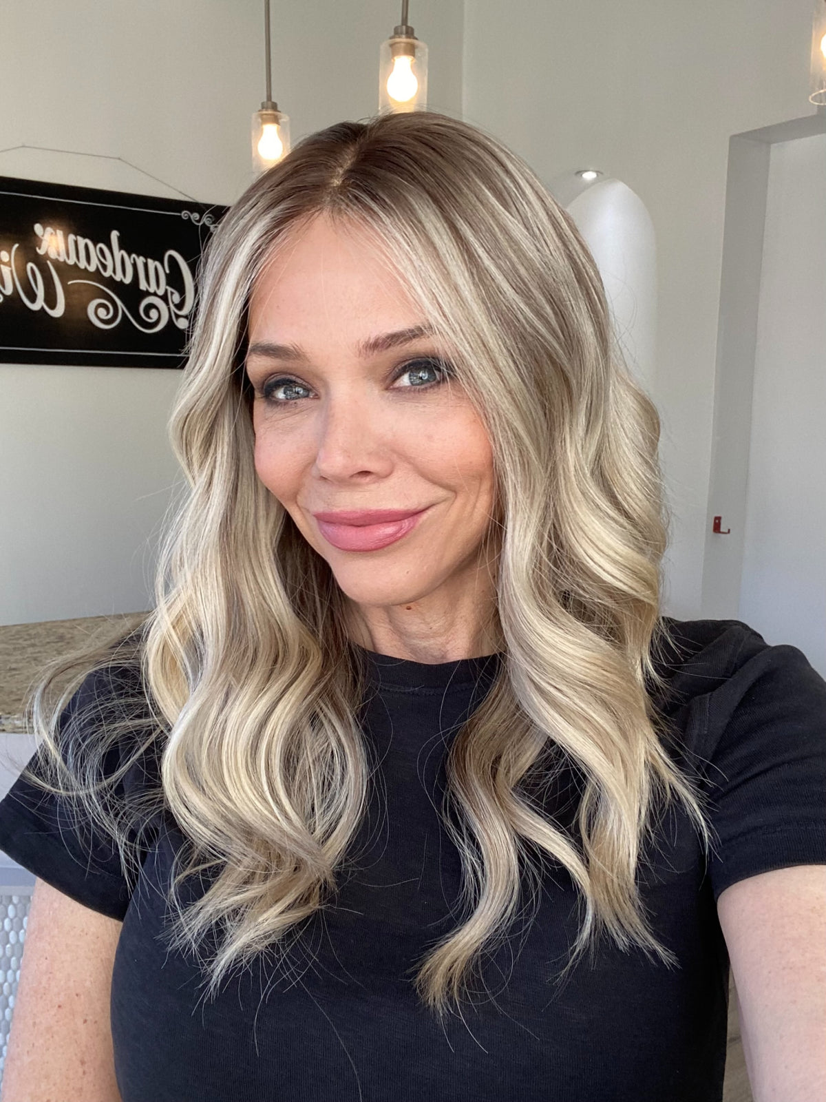 HUMAN HAIR HAND TIED DOUBLE MONO TOP WIG (SMALL CAP) #G-8612