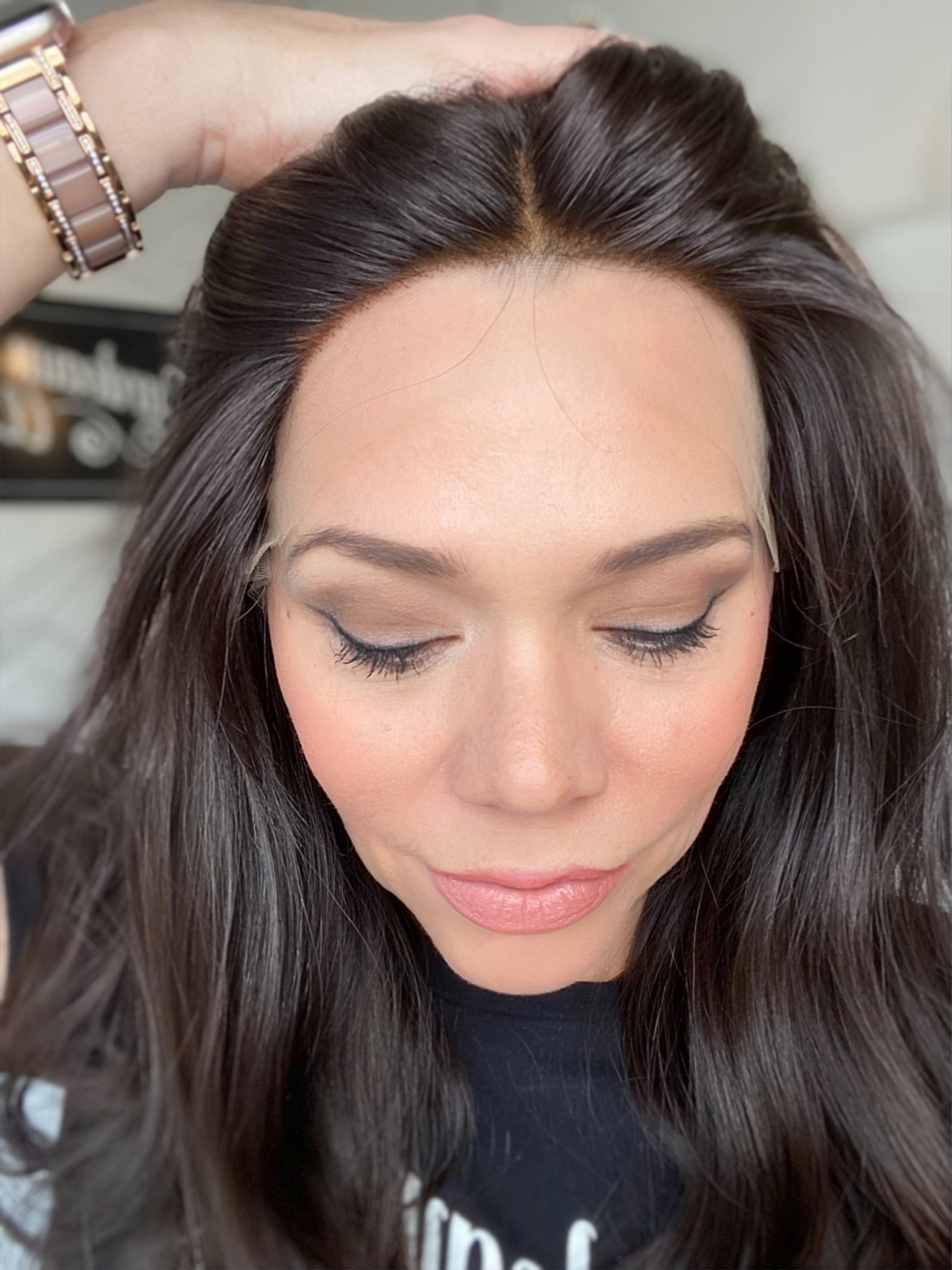 STOCK# JL-1B.14 GARDEAUX DELUXE LACE TOP WIG (SMALL CAP) (FINAL SALE)