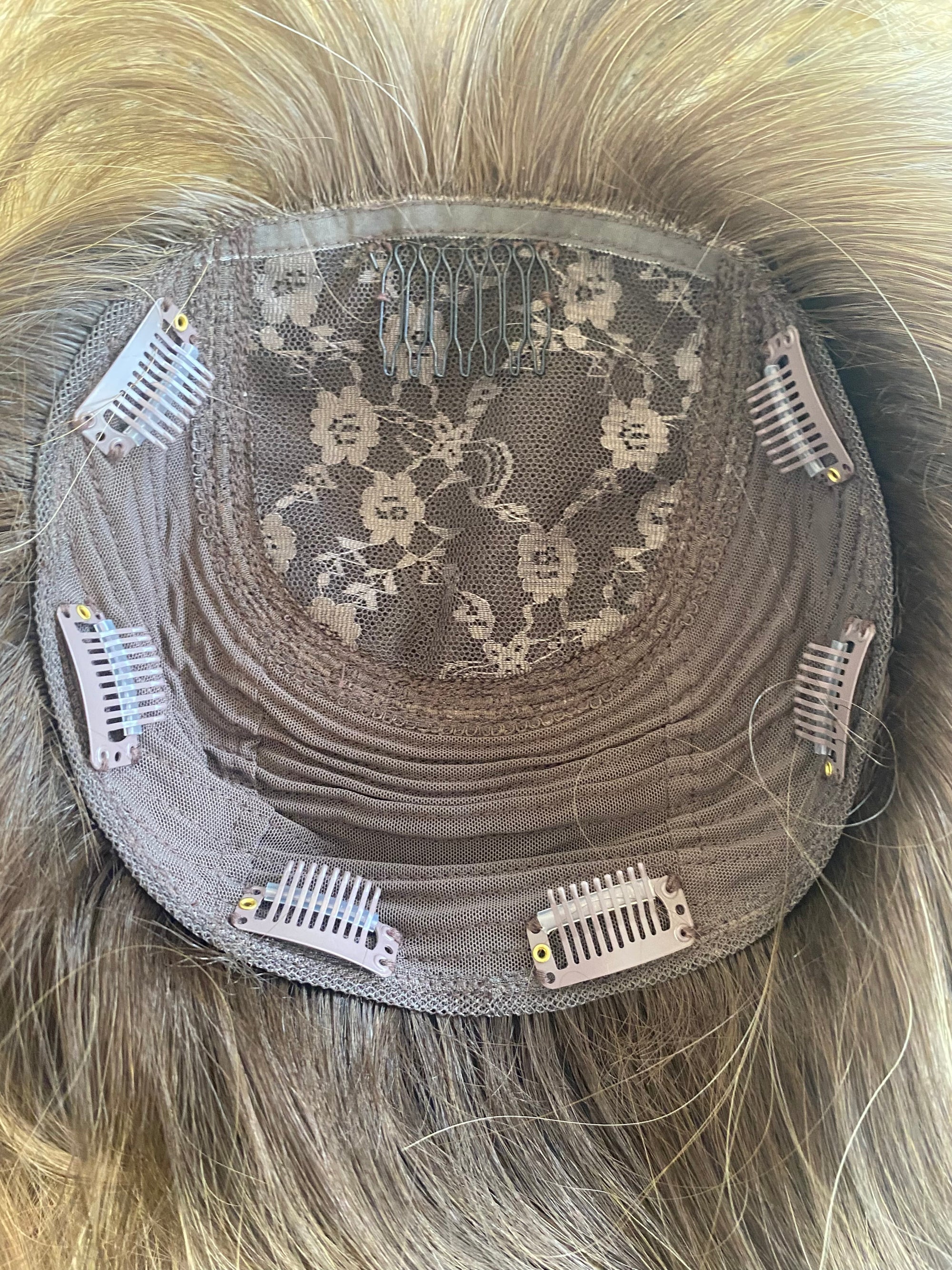 STOCK # T-9/60  GARDEAUX DELUXE 14" SILK TOP TOPPER