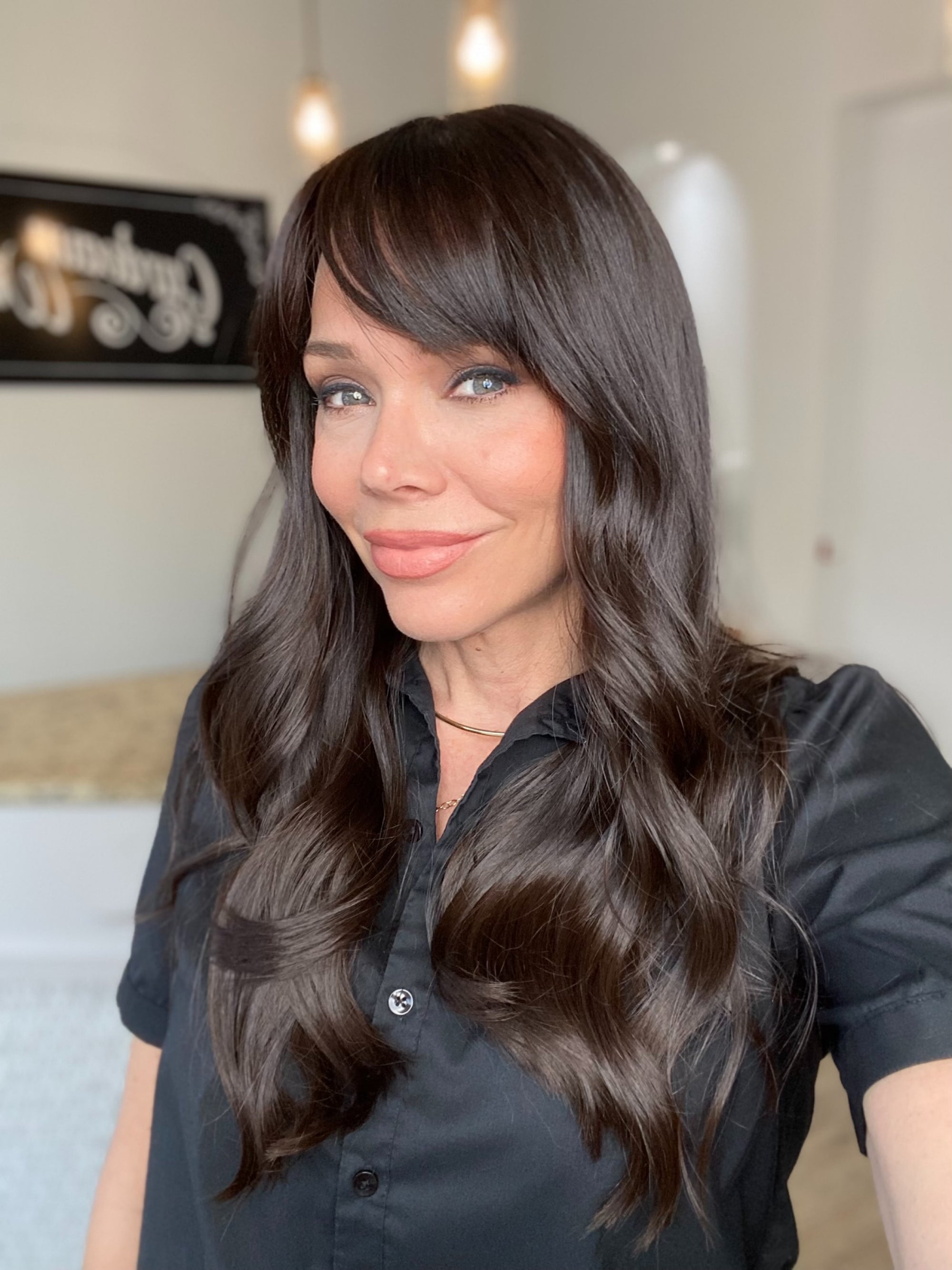 STOCK # JST-2.14B GARDEAUX DELUXE SILK TOP LACE FRONT WIG (MEDIUM CAP)