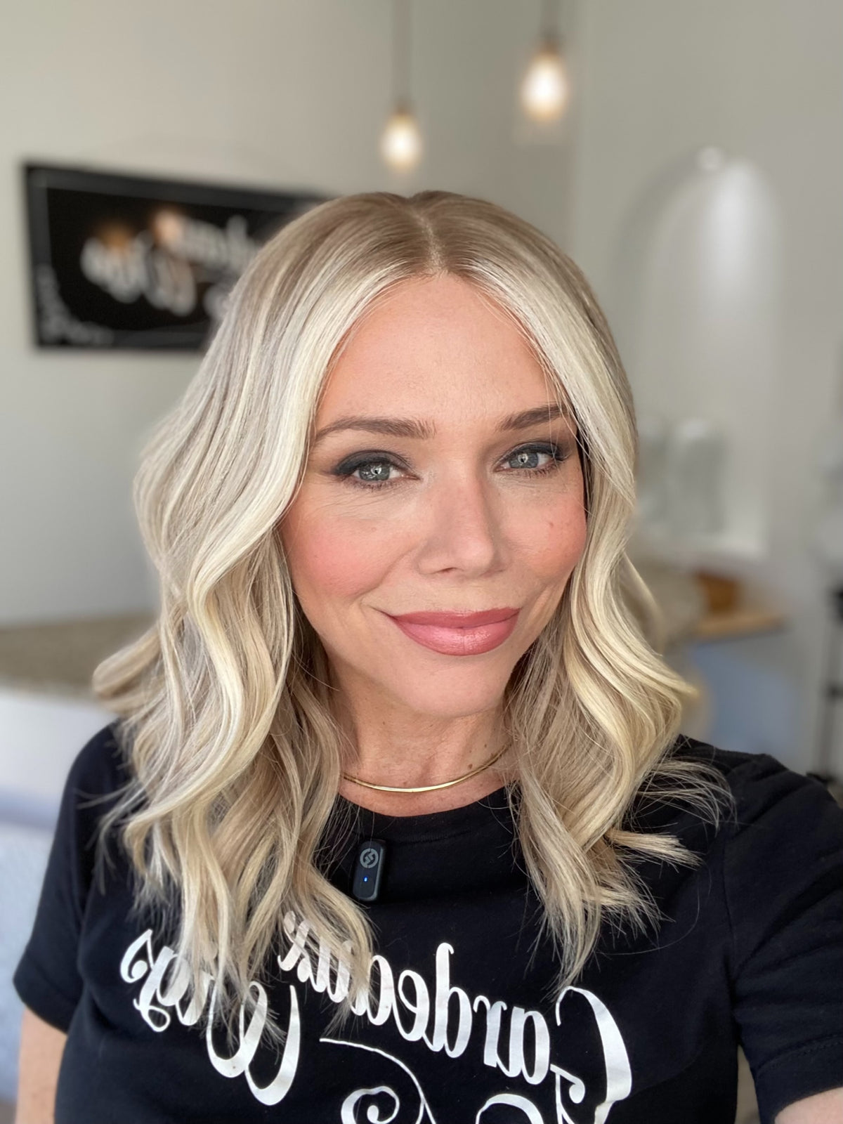 HUMAN HAIR HAND TIED MONO TOP WIG (MEDIUM CAP) # G-8573