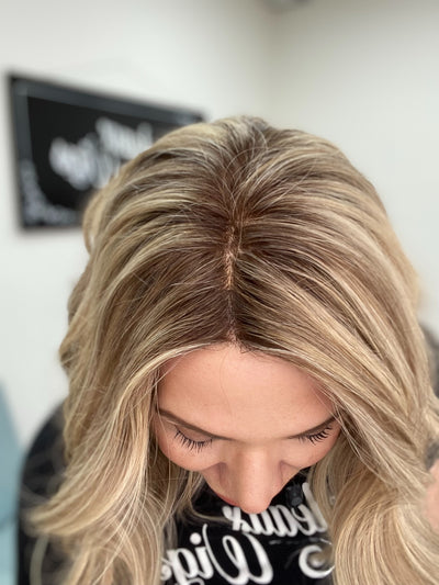 STOCK # JL6-325.10 GARDEAUX DELUXE HAND TIED MONO TOP WIG