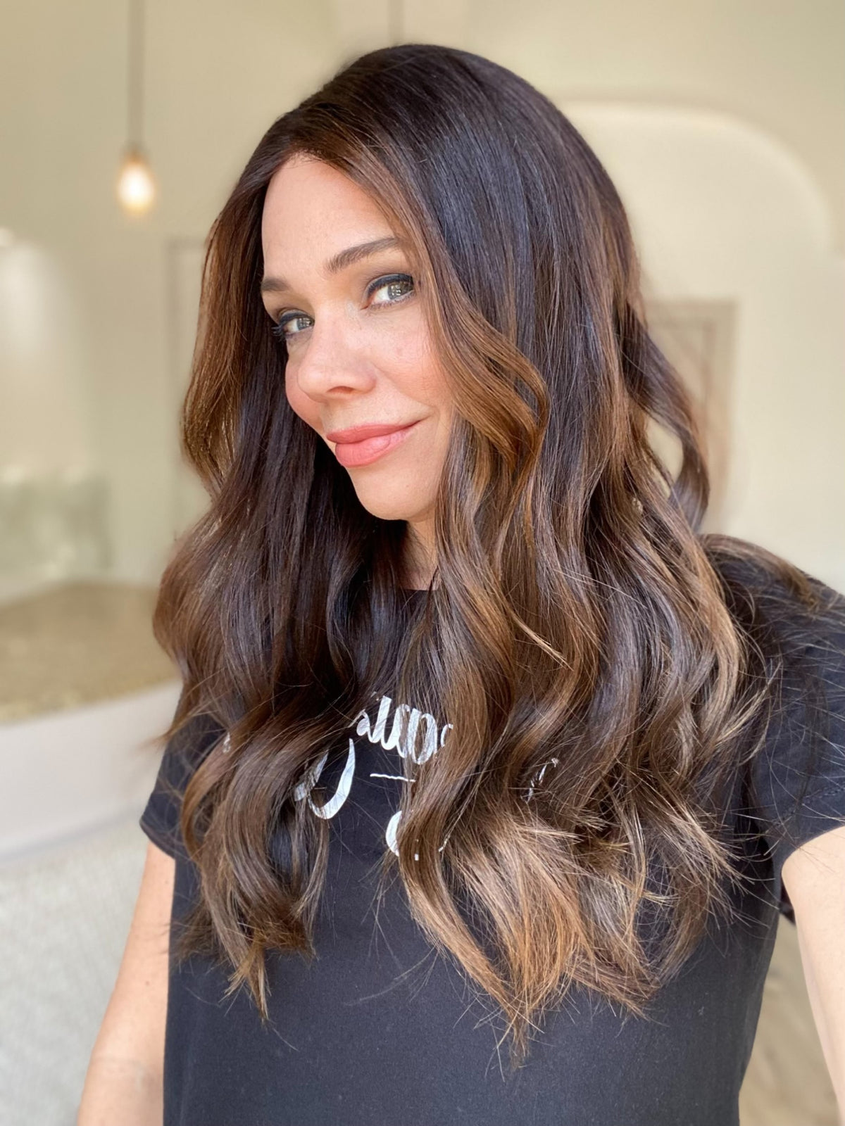 HUMAN HAIR LACE TOP WIG (SMALL CAP)# G-8048 GARDEAUX DELUXE