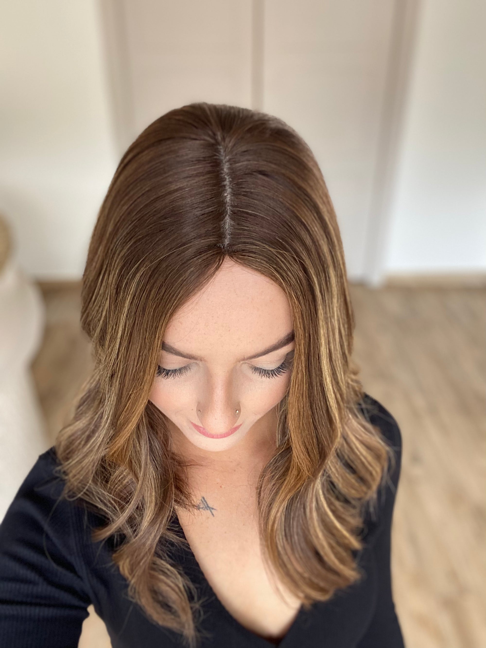 # T-6W/14  GARDEAUX DELUXE 14" SILK TOP TOPPER