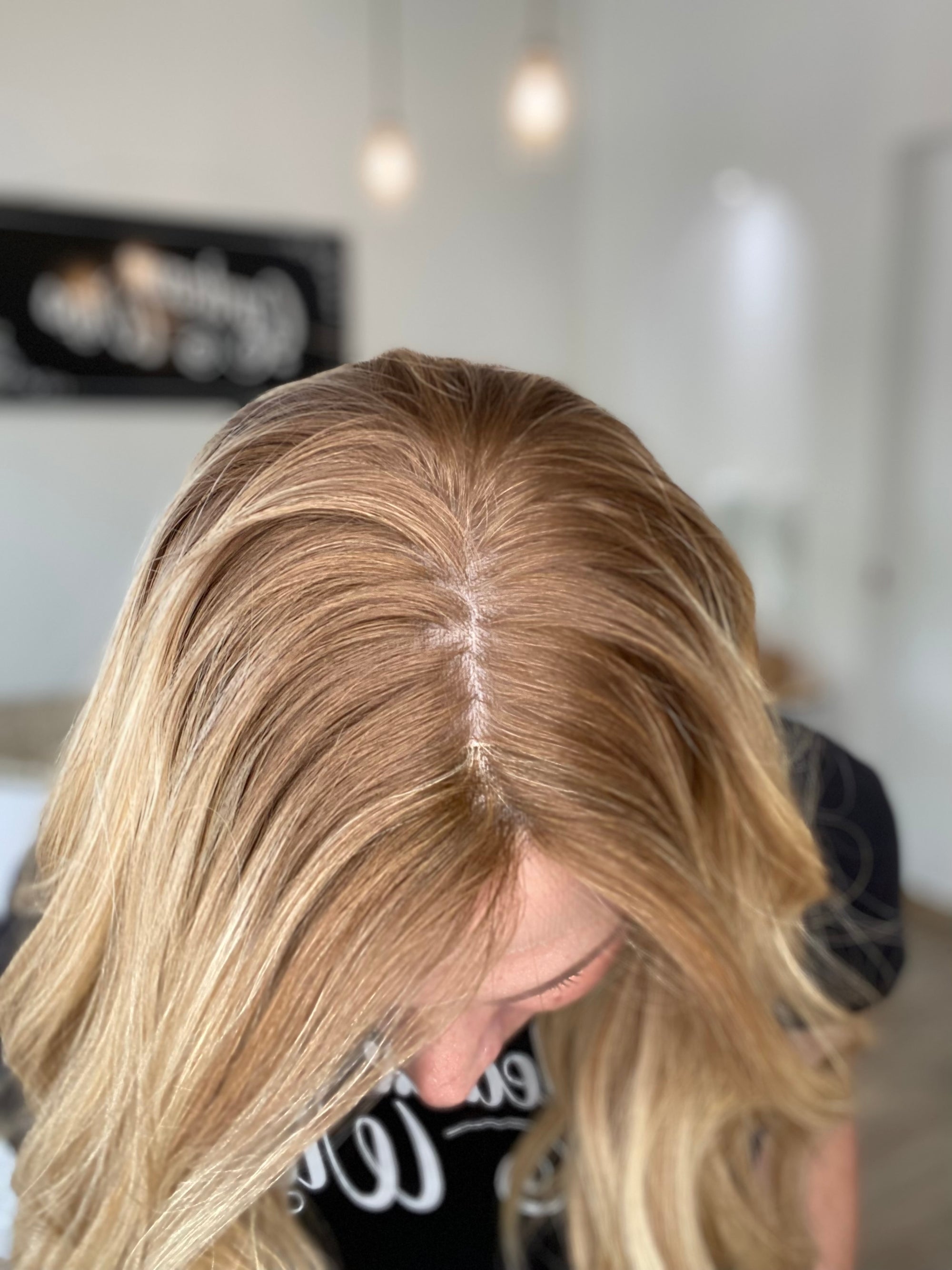 STOCK # LMSU.13 GARDEAUX DELUXE DOUBLE LACE TOP SILICONE LINED WIG (MEDIUM CAP)