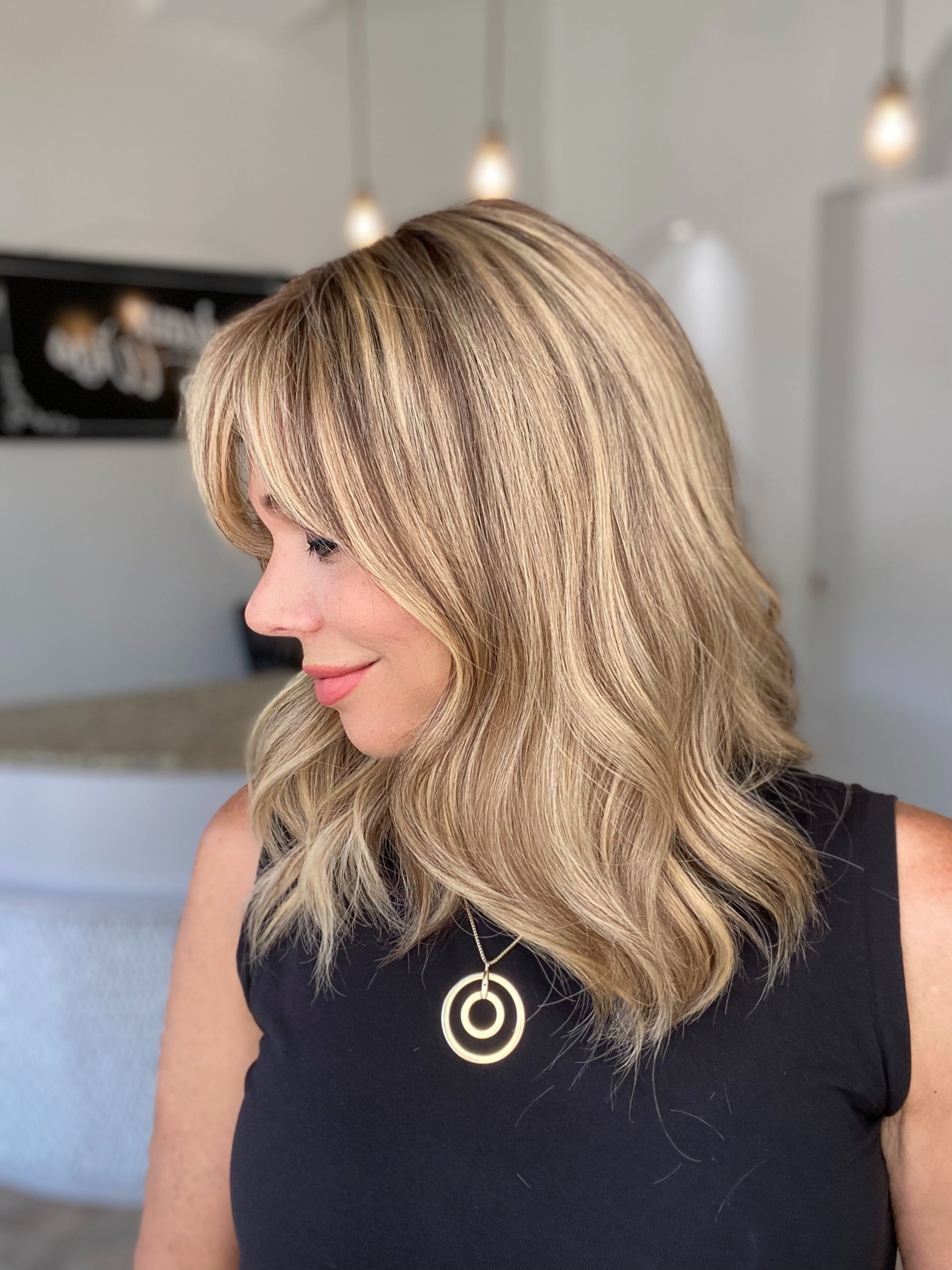 STOCK # BL604.10 GARDEAUX DELUXE DOUBLE LACE TOP WIG (MEDIUM CAP)