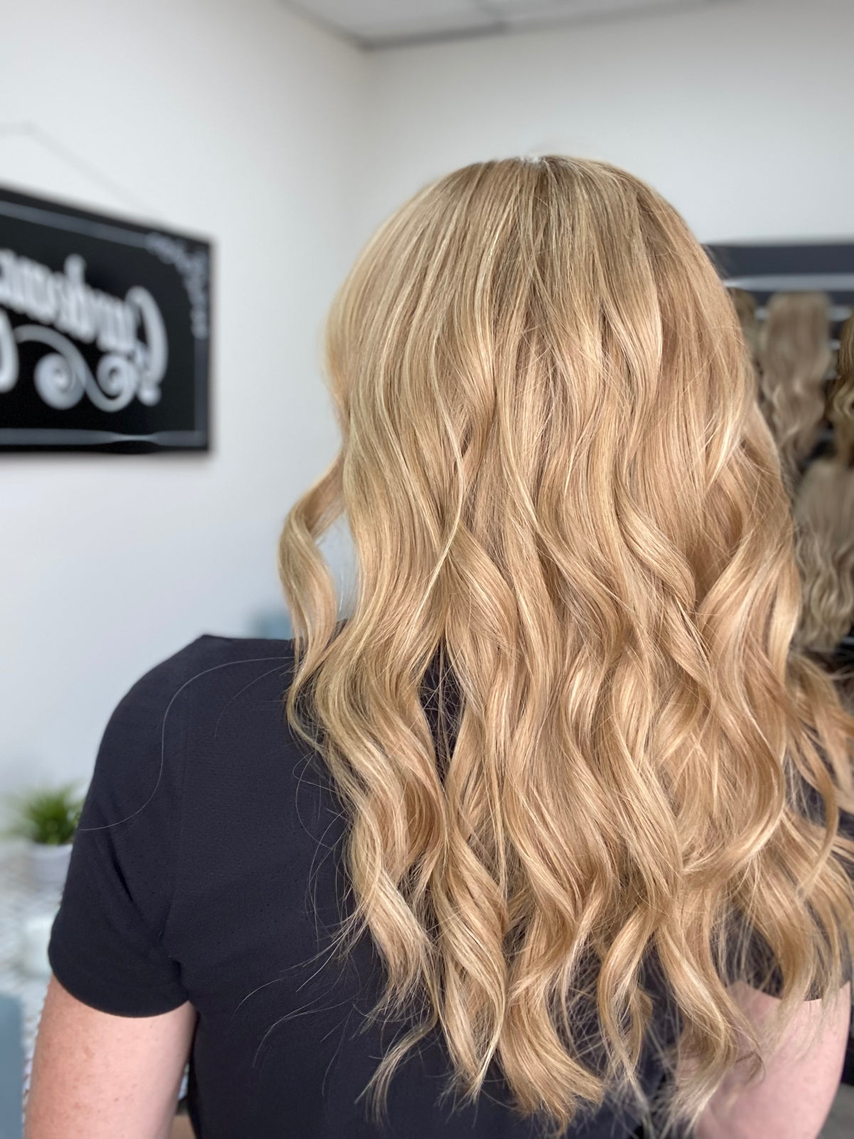 HUMAN HAIR HAND TIED MONO TOP WIG STOCK # JL2O-302.14
