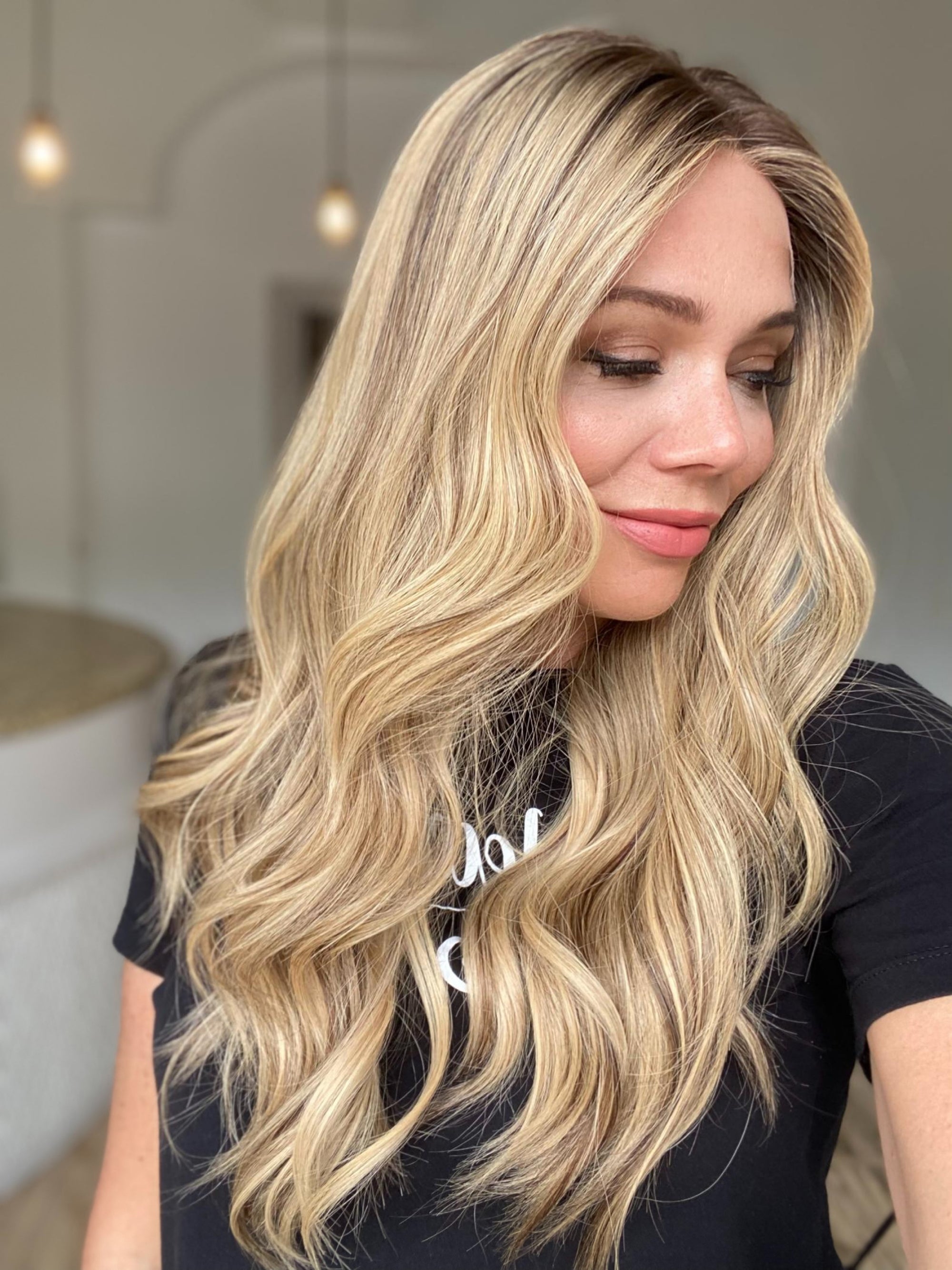 STOCK # BL604.16 GARDEAUX DELUXE DOUBLE LACE TOP WIG *FINAL SALE