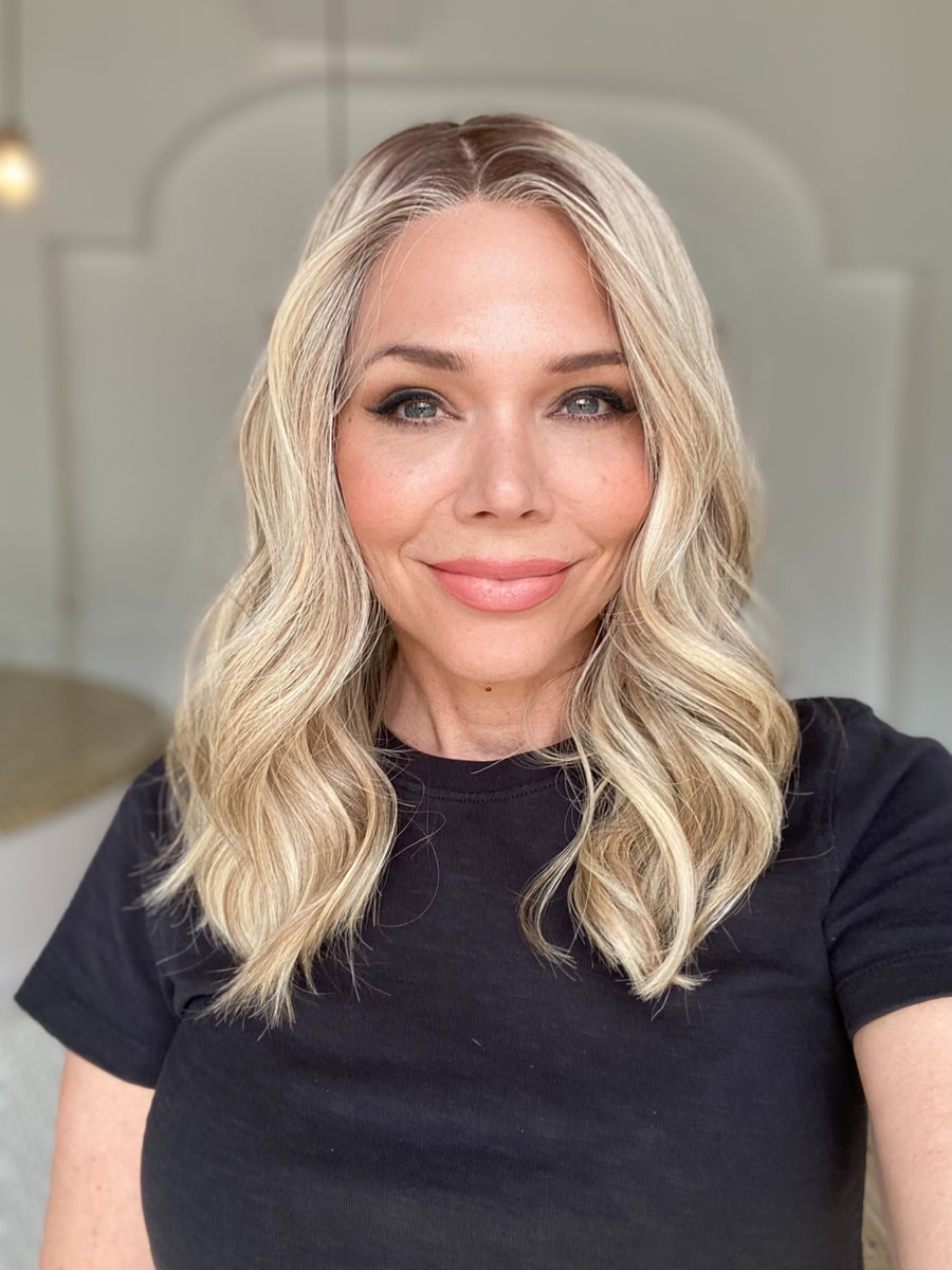 STOCK # JST-325.12  GARDEAUX DELUXE SILK TOP LACE FRONT WIG (MEDIUM CAP) FINAL SALE