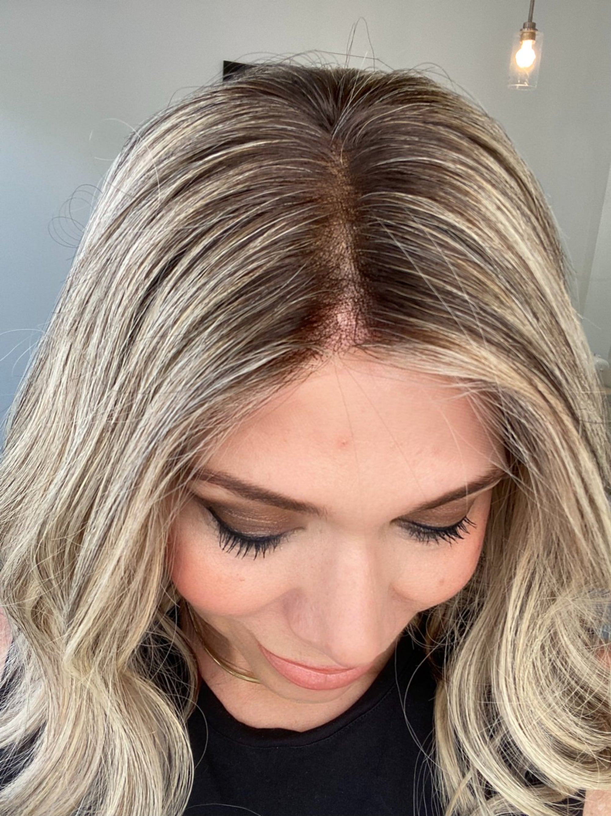 STOCK# BL605.8 GARDEAUX DELUXE LACE TOP WIG (SMALL CAP)