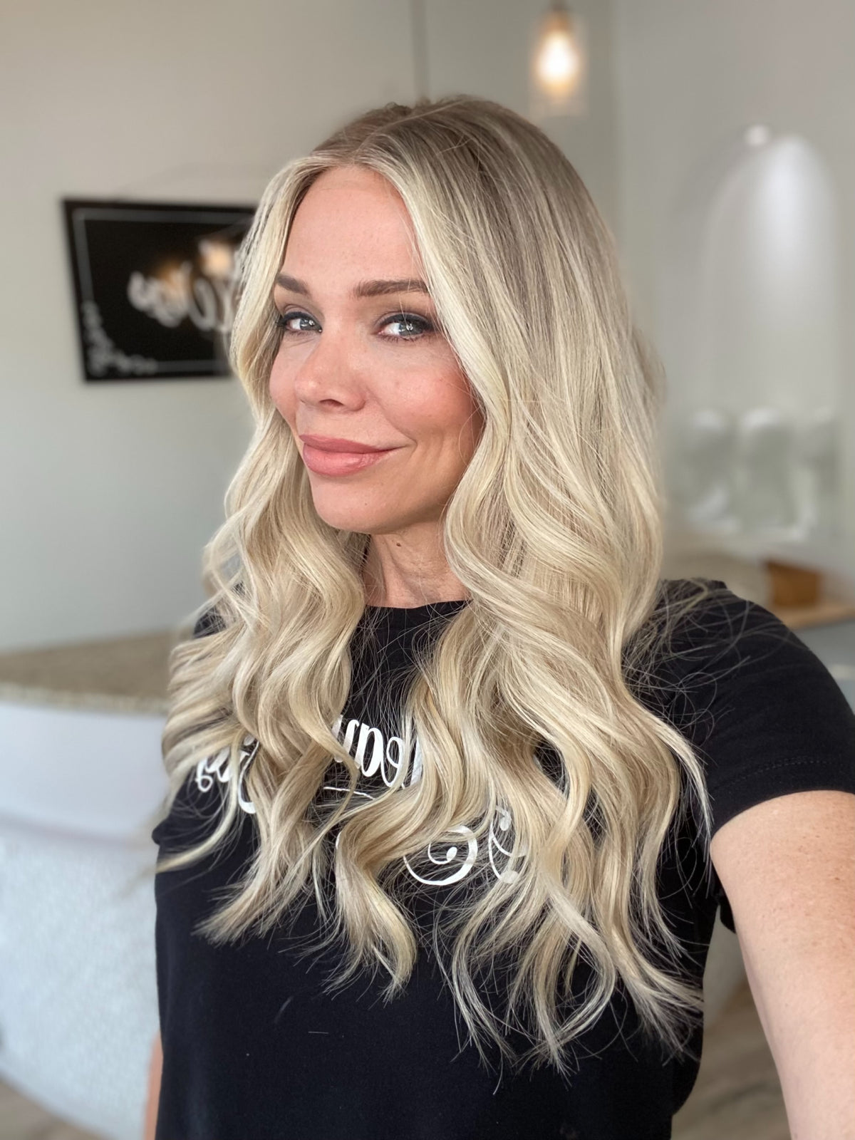HUMAN HAIR HAND TIED DOUBLE LACE TOP WIG (SMALL CAP)# G-8446 GARDEAUX DELUXE