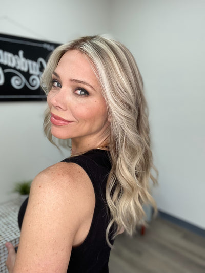 # 8669 GARDEAUX DELUXE HAND TIED MONO TOP W/ LACE FRONT WIG (SMALL CAP)