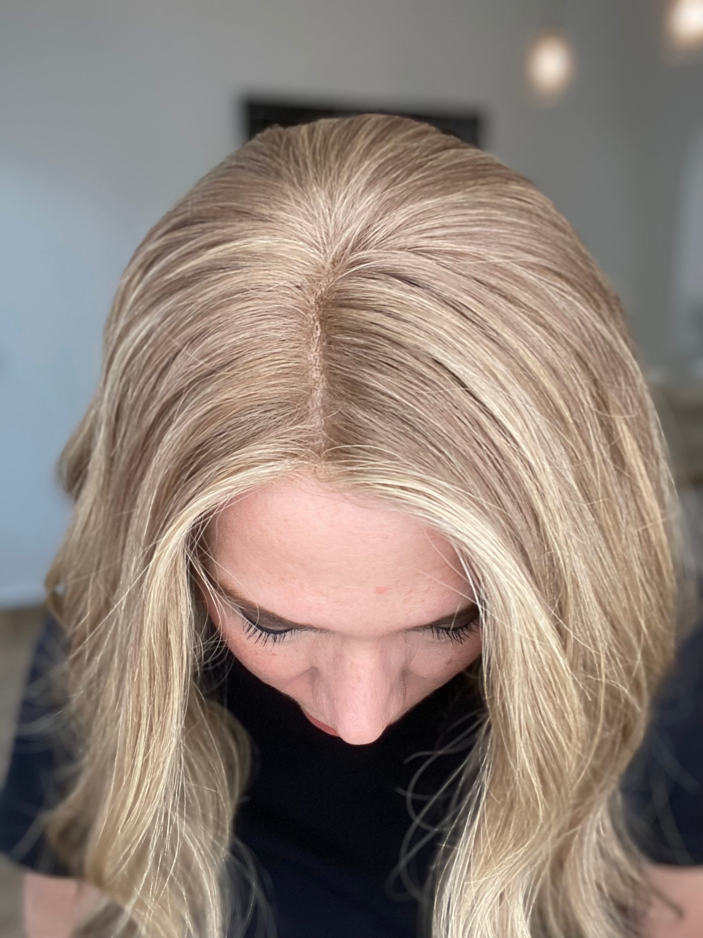STOCK #JL3-332 GARDEAUX DELUXE HAND TIED DOUBLE MONO TOP WIG (MEDIUM CAP)