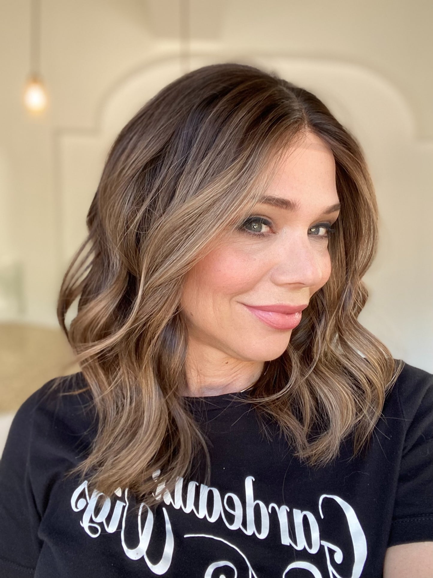 #G- 8257 GARDEAUX DELUXE HAND TIED DOUBLE LACE TOP WIG (MEDIUM CAP)