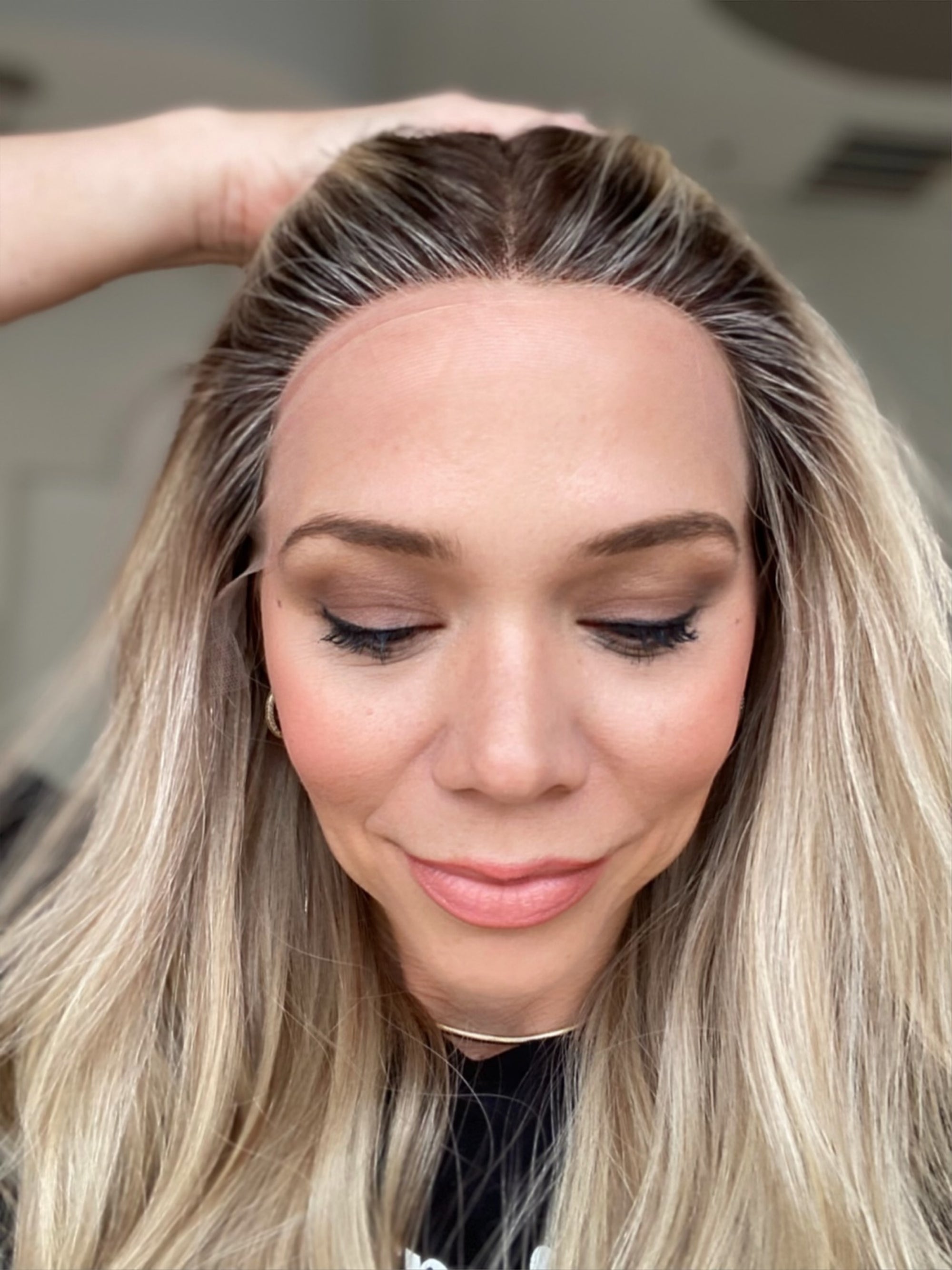 STOCK # JL-325.16 GARDEAUX DELUXE LACE TOP WIG