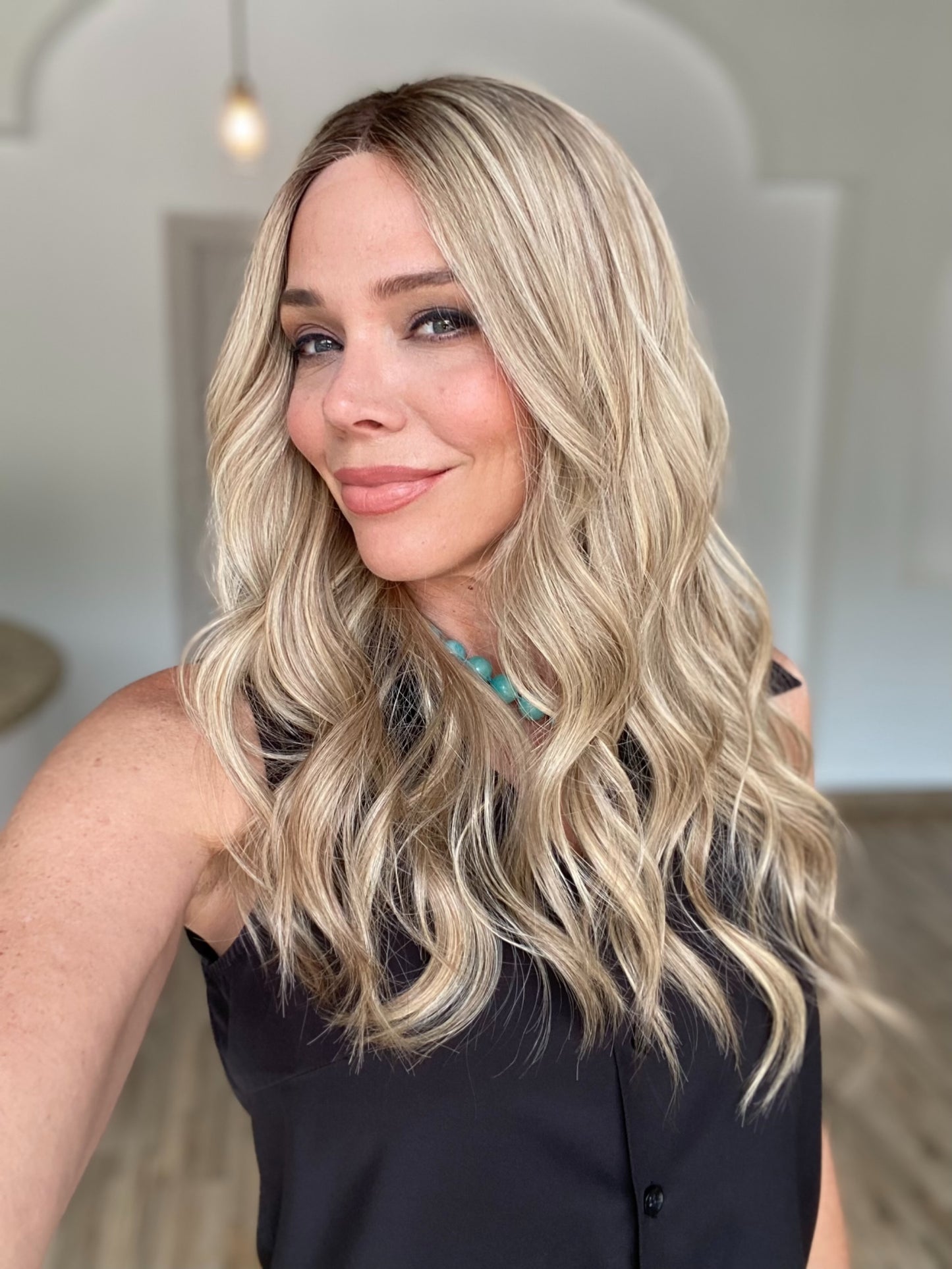 STOCK # JL6-325.16 GARDEAUX DELUXE HAND TIED MONO TOP WIG *FINAL SALE*