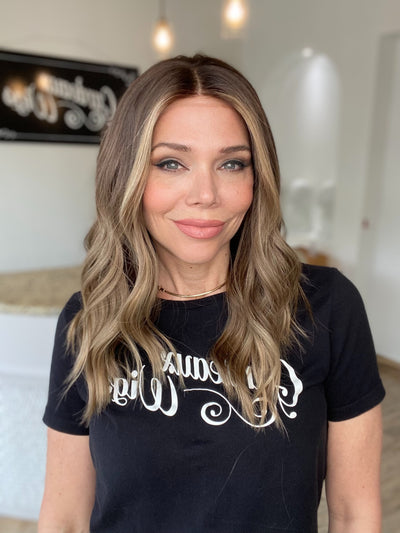# 8254 GARDEAUX DELUXE HAND TIED DOUBLE LACE TOP WIG (MEDIUM CAP)