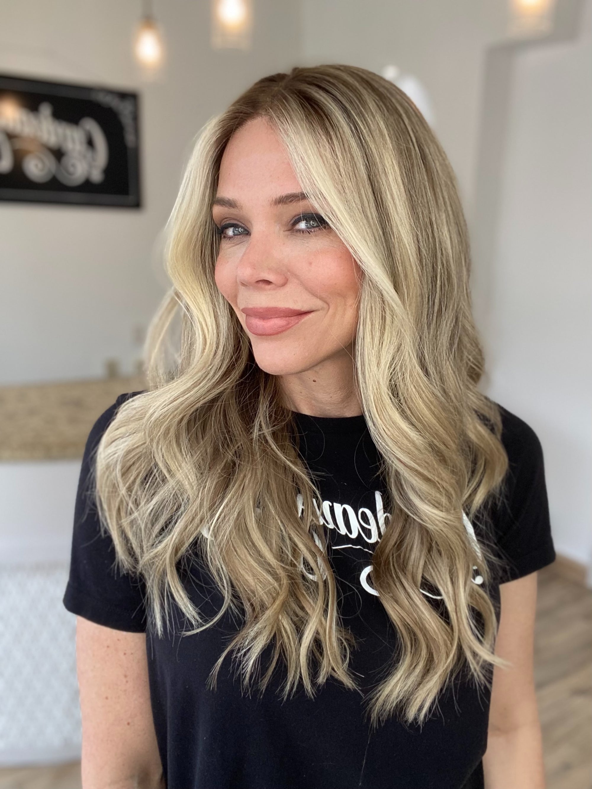 # G-8656 GARDEAUX DELUXE HAND TIED MONO TOP W/ LACE FRONT WIG  (SMALL CAP)