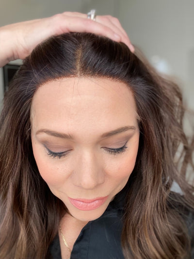 # 8297 GARDEAUX DELUXE LACE TOP WIG  (MEDIUM CAP)