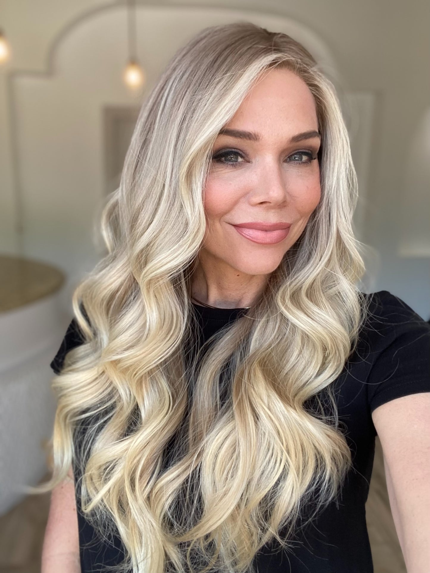 # G-8263 GARDEAUX DELUXE DOUBLE LACE TOP SILICONE LINED WIG (MEDIUM CAP)