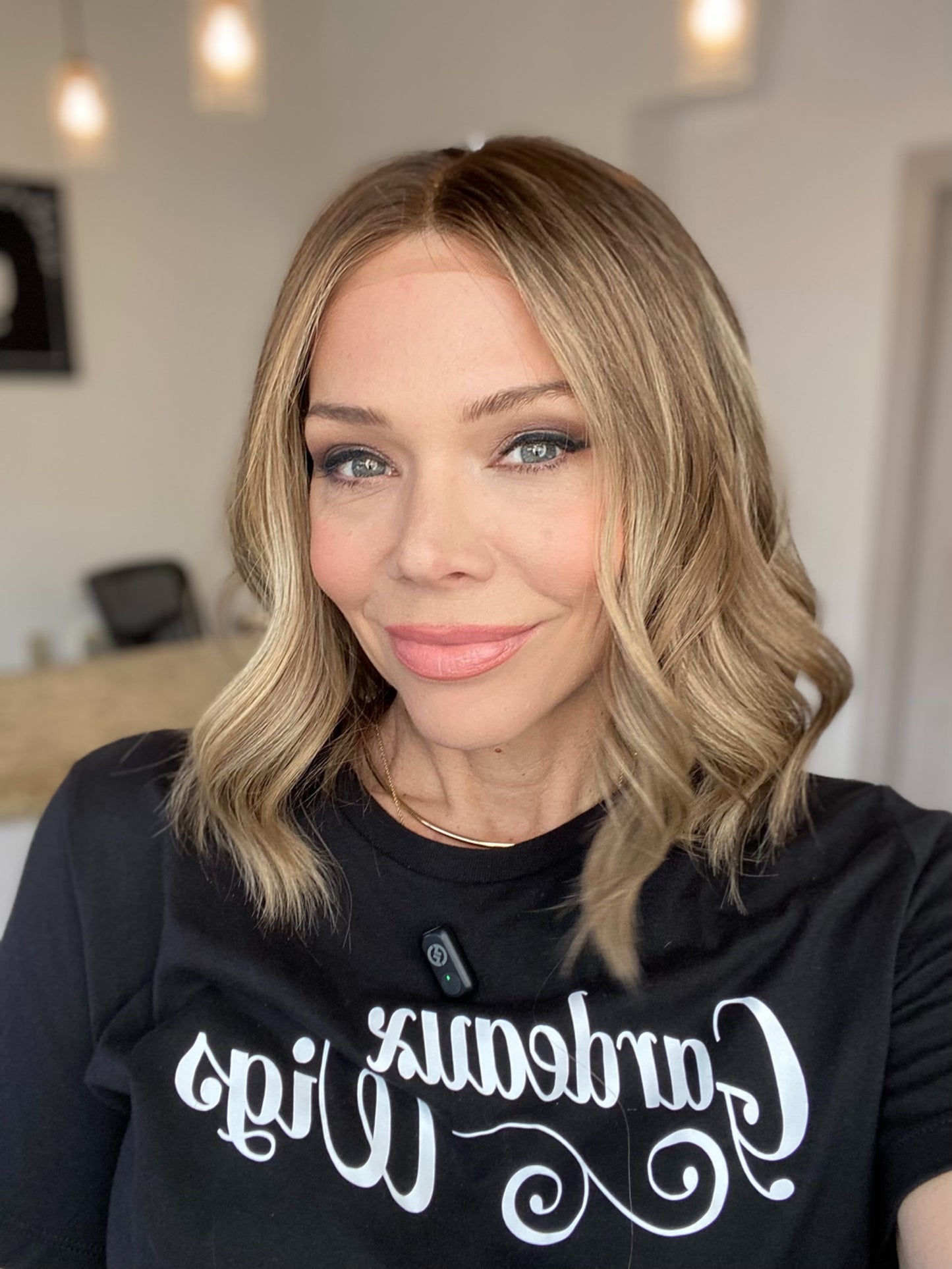 HUMAN HAIR HAND TIED, SILICONE LINED GRIPPER WIG (MEDIUM CAP) # 8639
