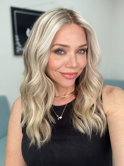 # 8669 GARDEAUX DELUXE HAND TIED MONO TOP W/ LACE FRONT WIG (SMALL CAP)