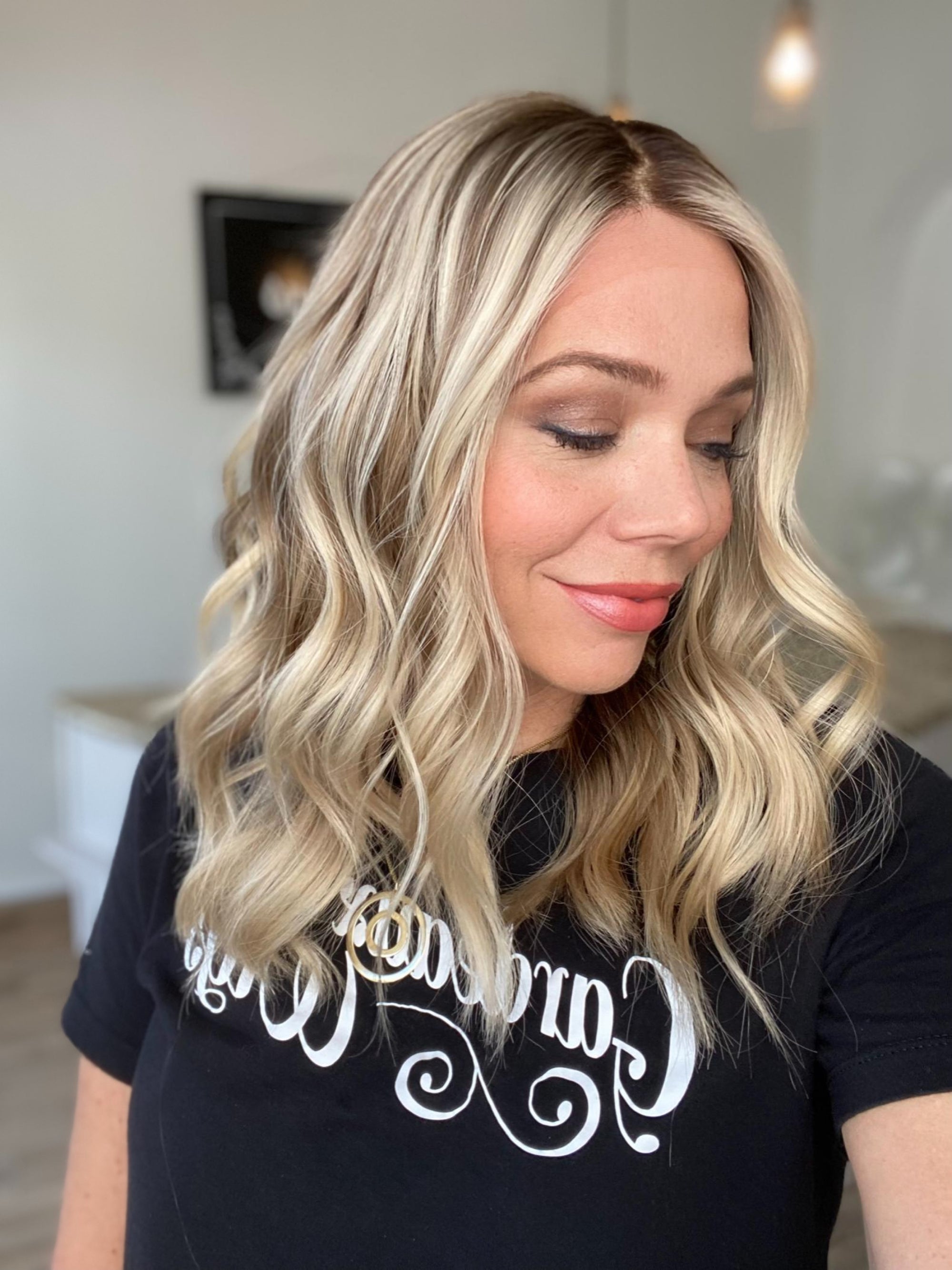 "SARAH" GARDEAUX DELUXE MONO TOP WIG (MEDIUM CAP)