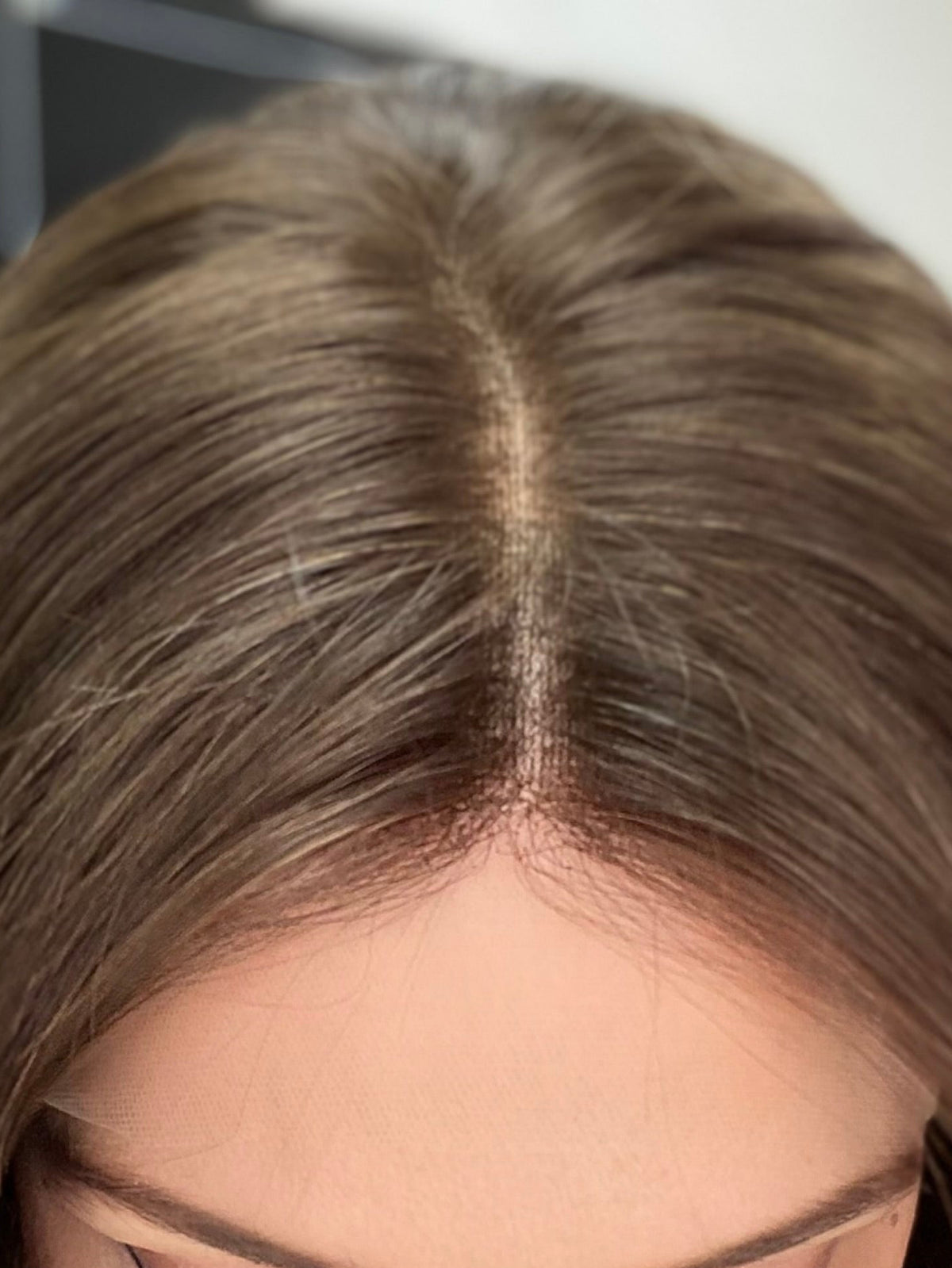 EUROPEAN HUMAN HAIR DOUBLE LACE TOP WIG (MEDIUM CAP) # 8782