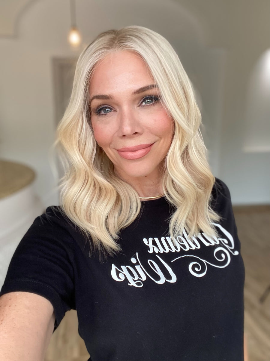 STOCK # BL-624.9 GARDEAUX DELUXE DOUBLE LACE TOP WIG (SMALL CAP)