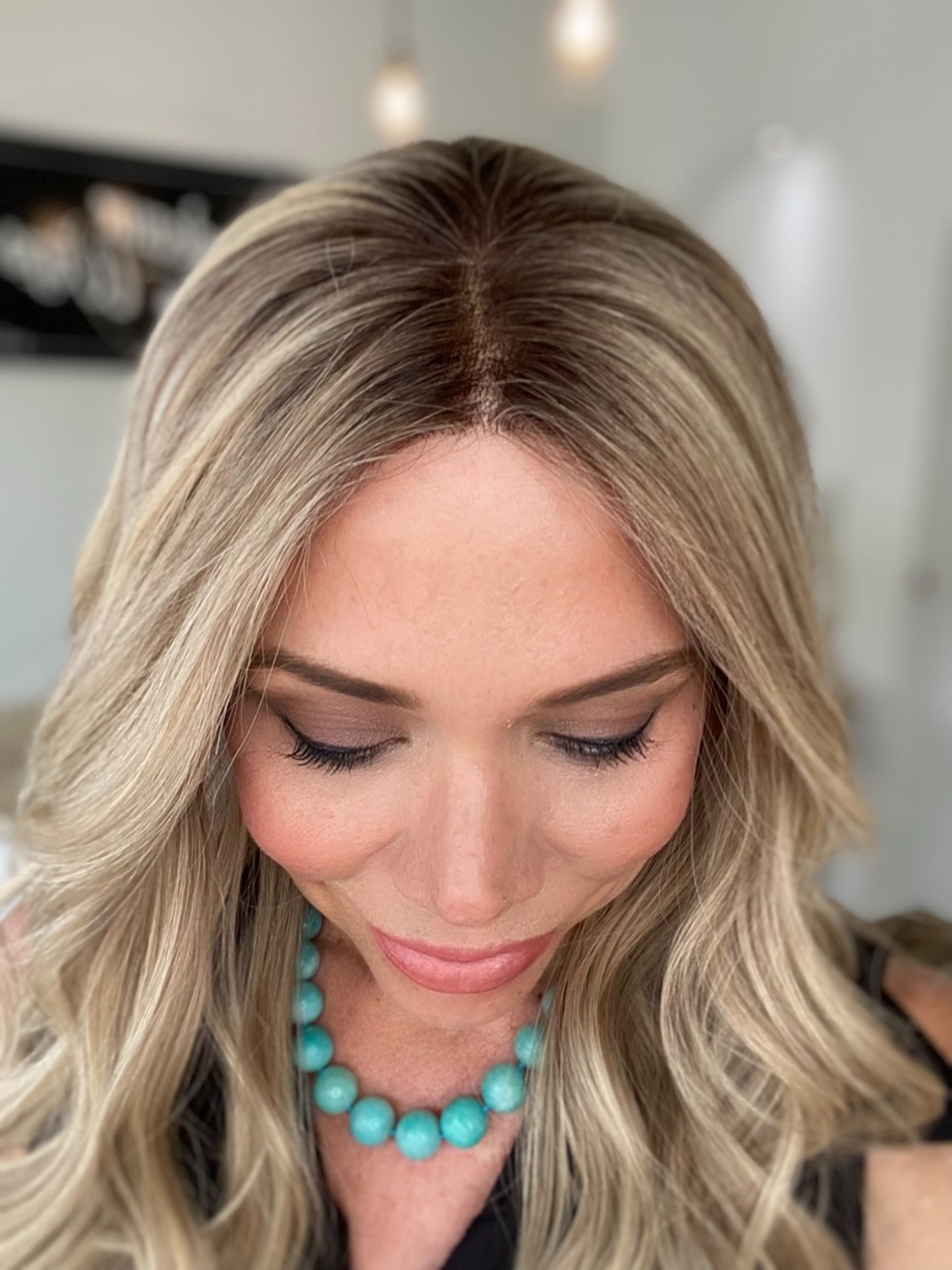 STOCK # JL6-325.16 GARDEAUX DELUXE HAND TIED MONO TOP WIG *FINAL SALE*