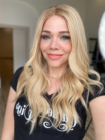 STOCK # JL6-318.14  GARDEAUX DELUXE MONO TOP WIG (MEDIUM CAP)