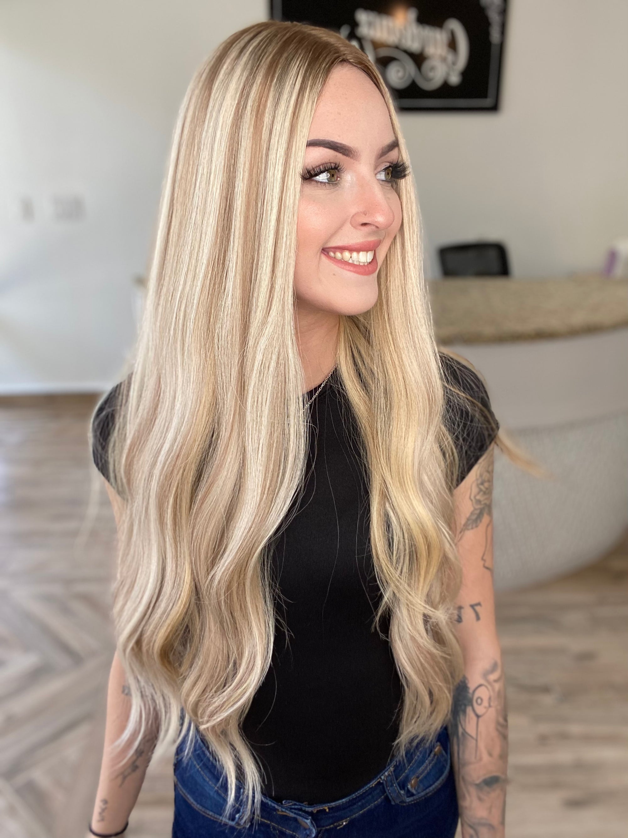 # T-7/22 GARDEAUX DELUXE SILK TOP 24"TOPPER